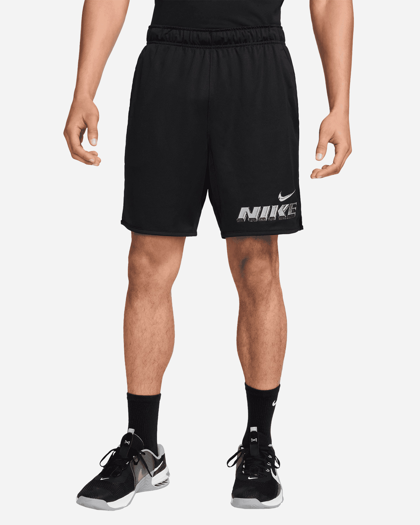 Pantalone training NIKE DRI FIT TOTALITY KNIT 7IN M - Nero - 2 | Cisalfa Sport