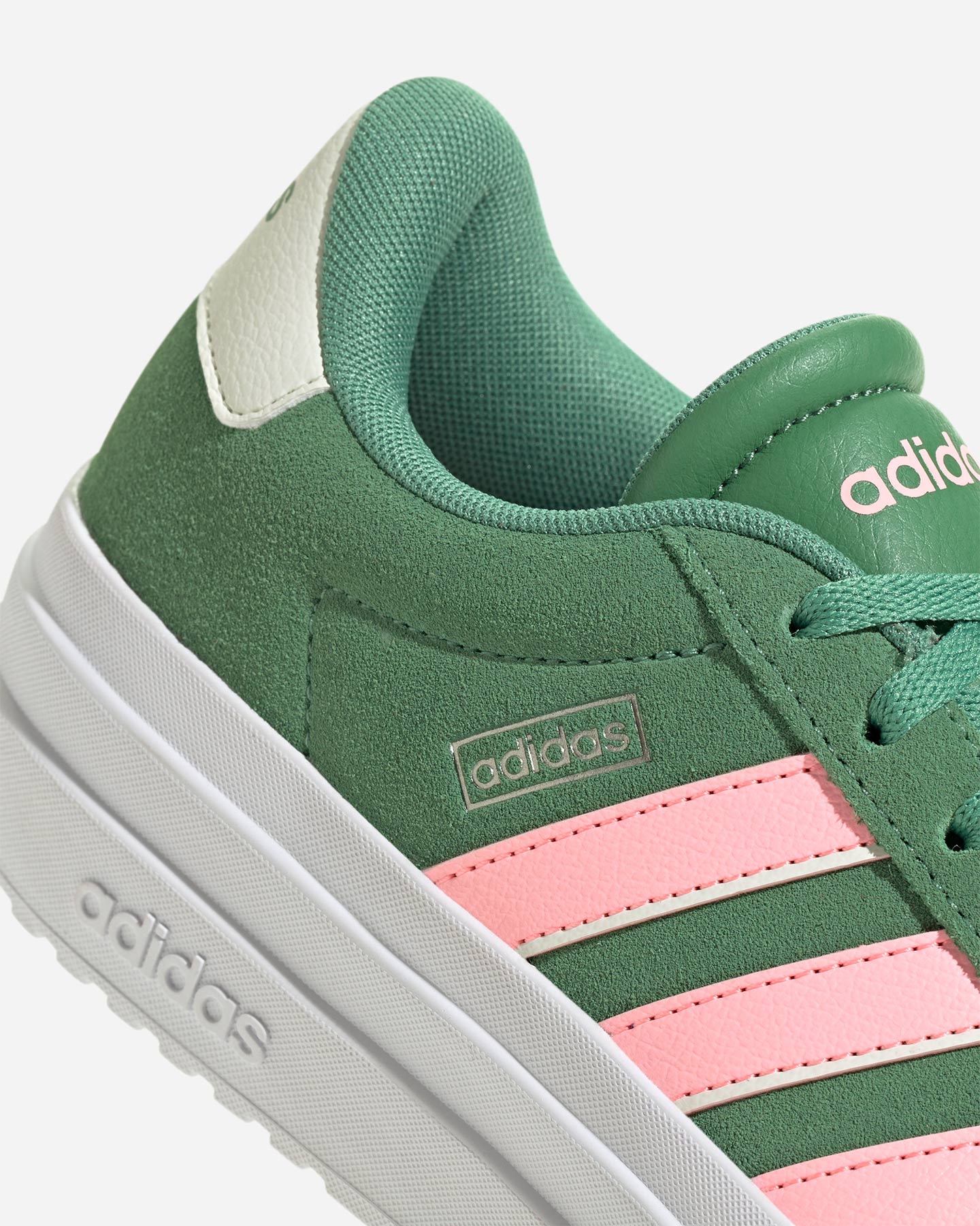 Scarpe sneakers ADIDAS CORE VL COURT BOLD W - Verde - 5 | Cisalfa Sport