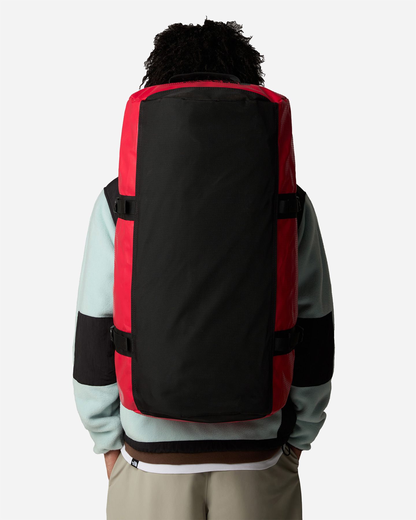 Borsa THE NORTH FACE BASE CAMP DUFFEL M - Rosso - 5 | Cisalfa Sport