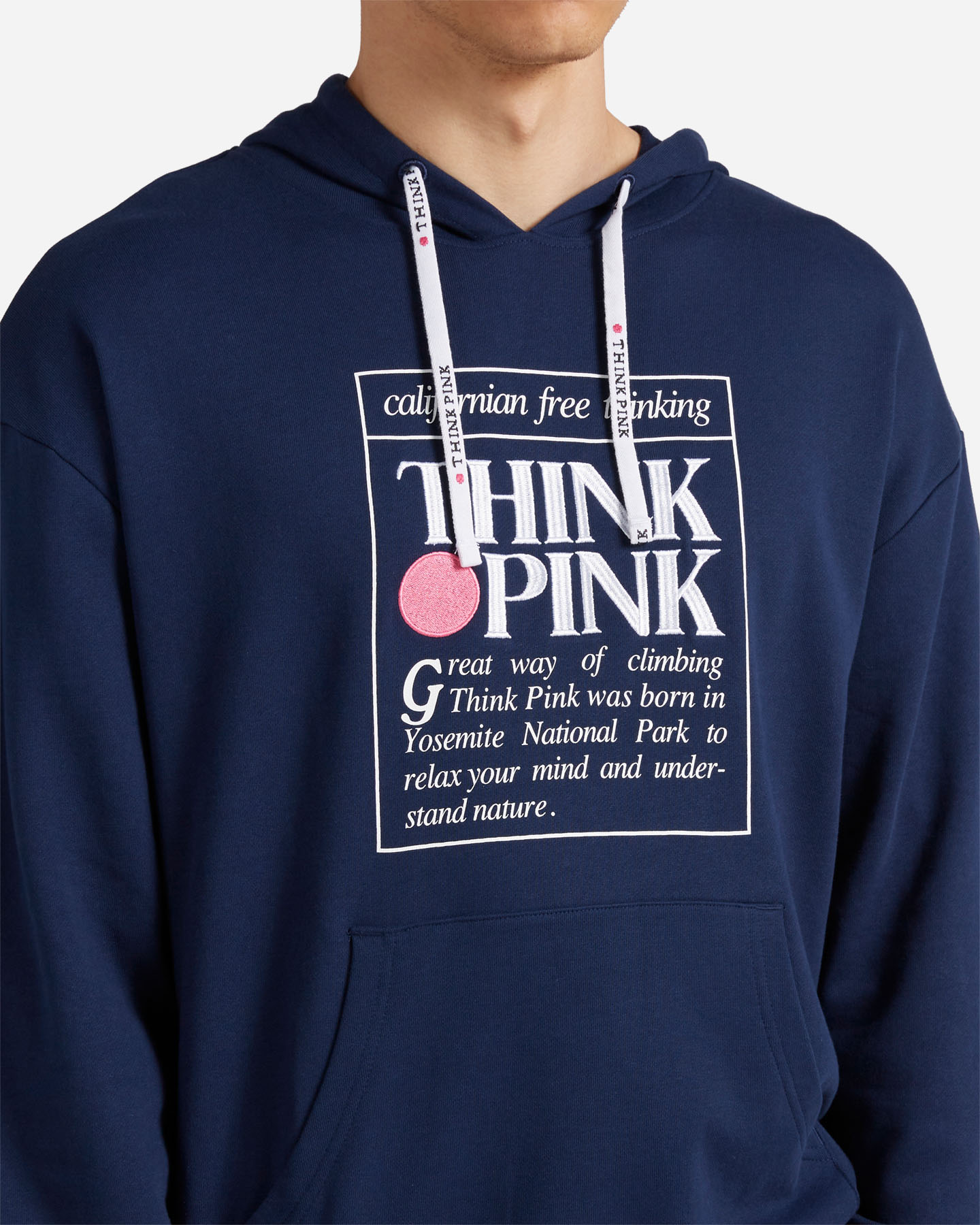 Felpa THINK PINK HOODIE LOGO M - 4 | Cisalfa Sport