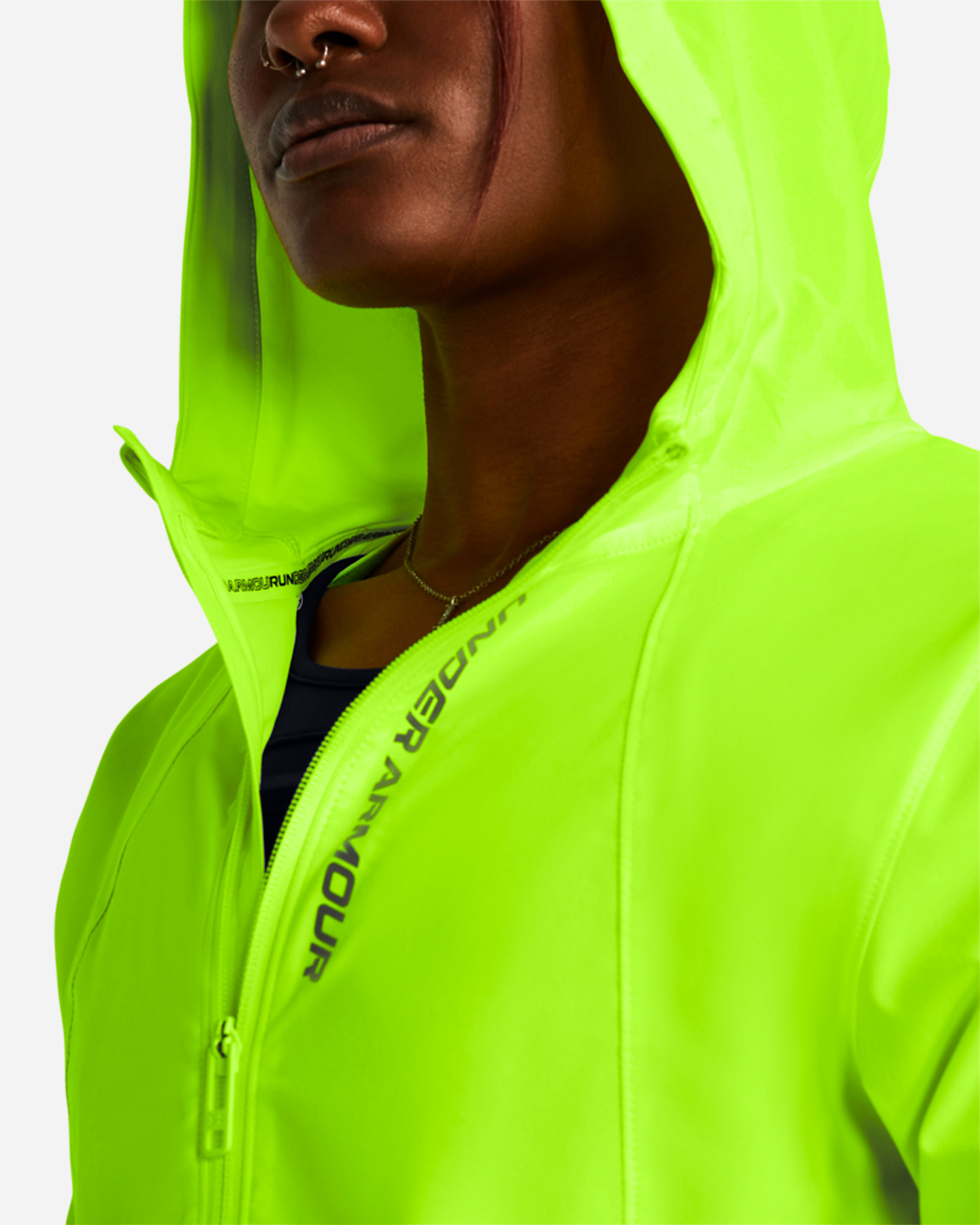 Giacca running UNDER ARMOUR OUTRUN THE STORM W - Giallo - 5 | Cisalfa Sport