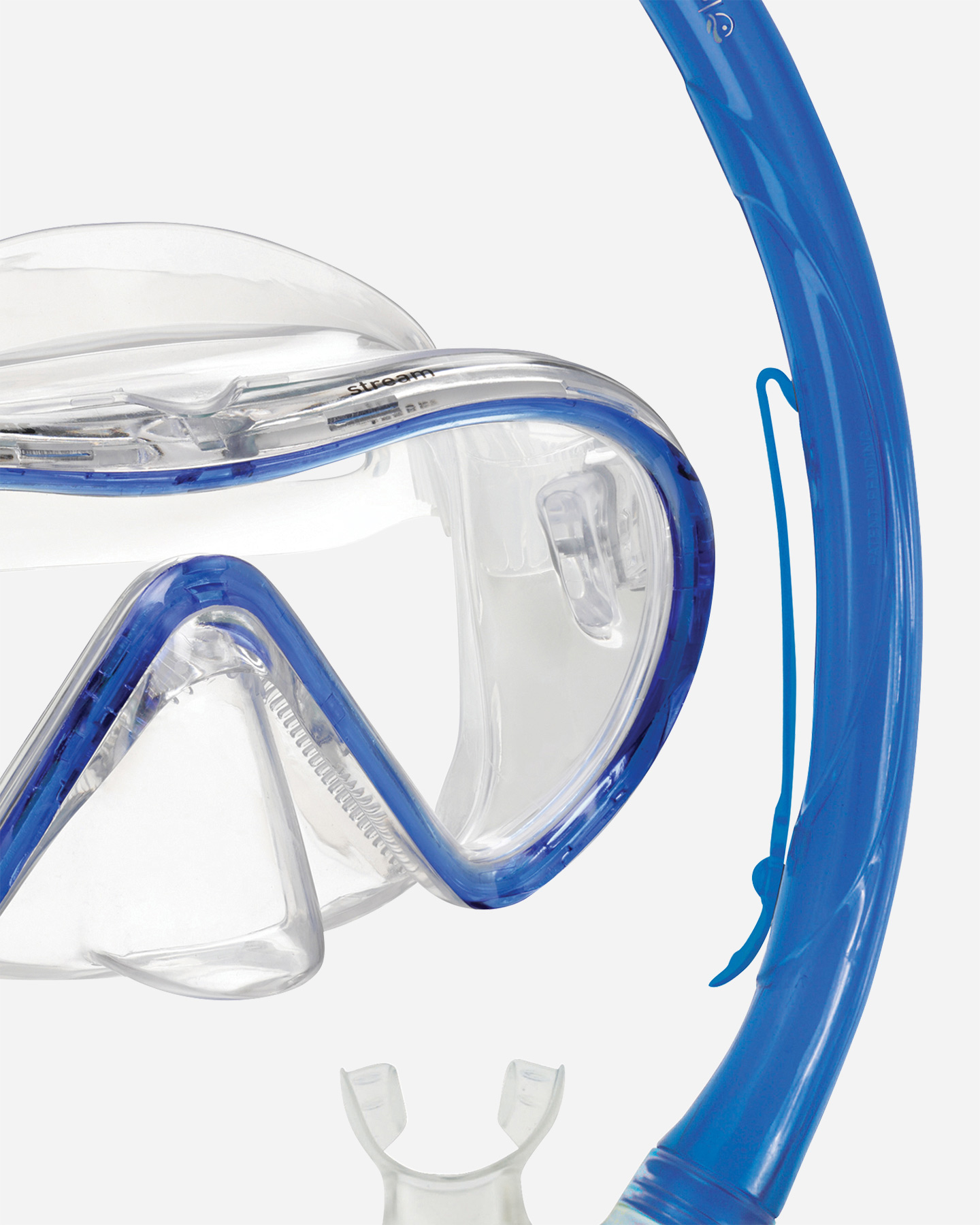 Kit snorkeling MARES STREAM - Blu - 1 | Cisalfa Sport