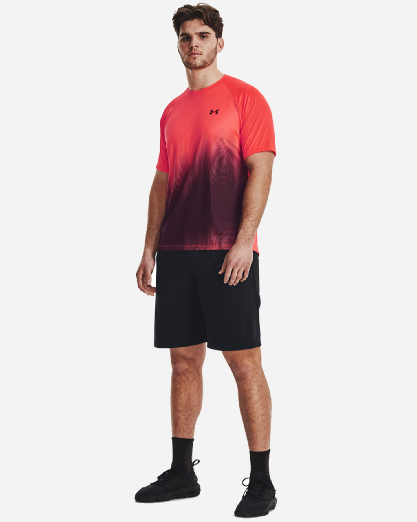 T-shirt training UNDER ARMOUR TECH FADE GRAPHIC M - 2 | Cisalfa Sport