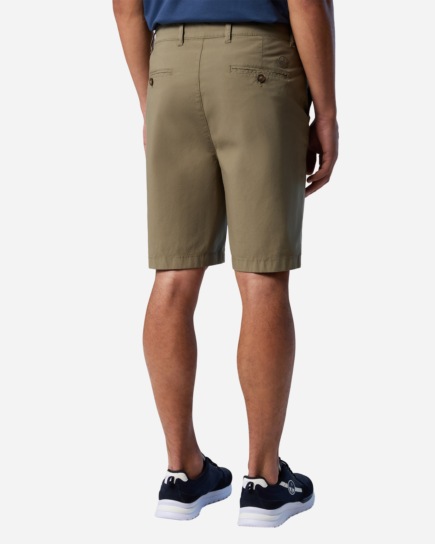 Bermuda NORTH SAILS CHINO POPELINE REGULAR M - Verde - 2 | Cisalfa Sport