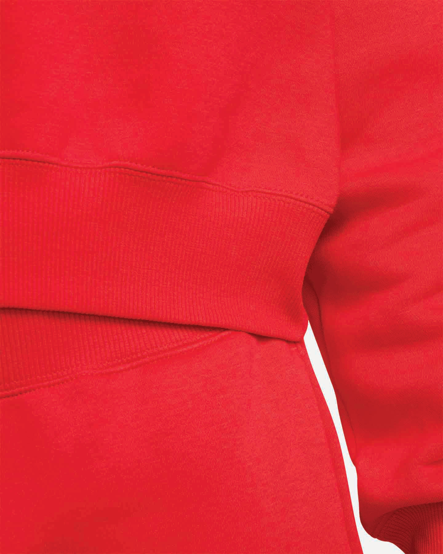 Felpa NIKE ZIP CROP W - Rosso - 5 | Cisalfa Sport