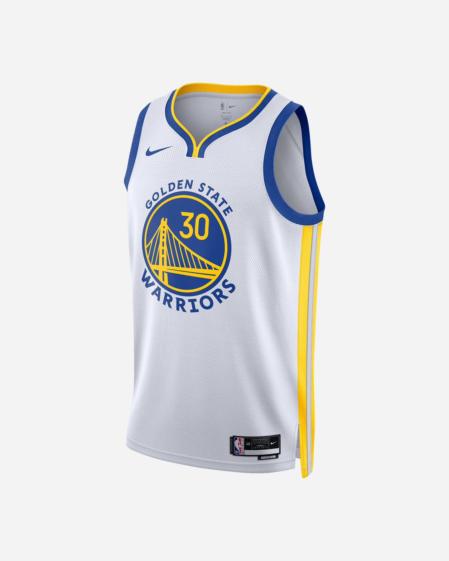 Canotta basket NIKE STEPHEN CURRY GOLDEN STATE WARRIOR SWINGMAN M - Bianco - 0 | Cisalfa Sport