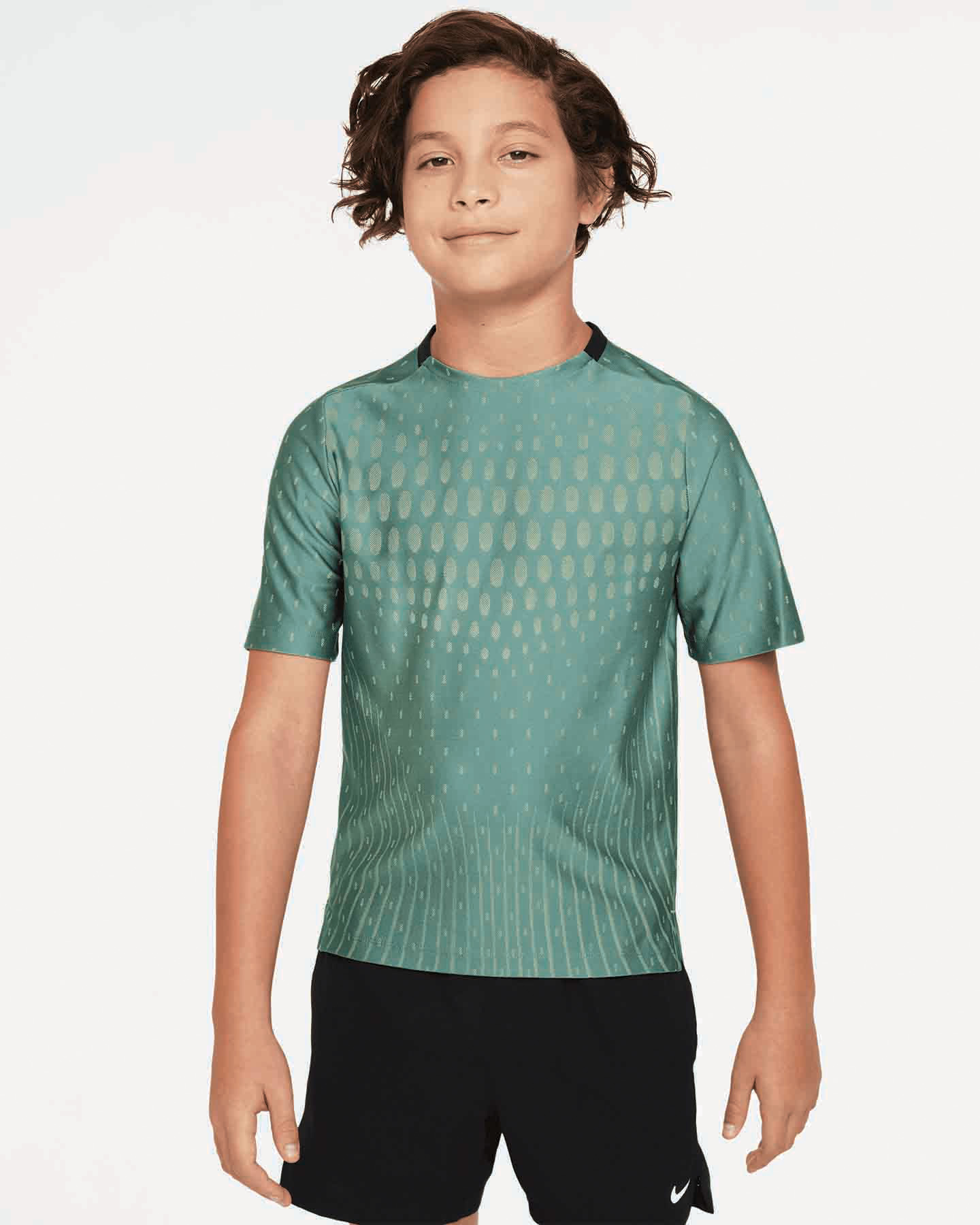 T-shirt NIKE DRI FIT MULTI TECK JR - Verde - 0 | Cisalfa Sport