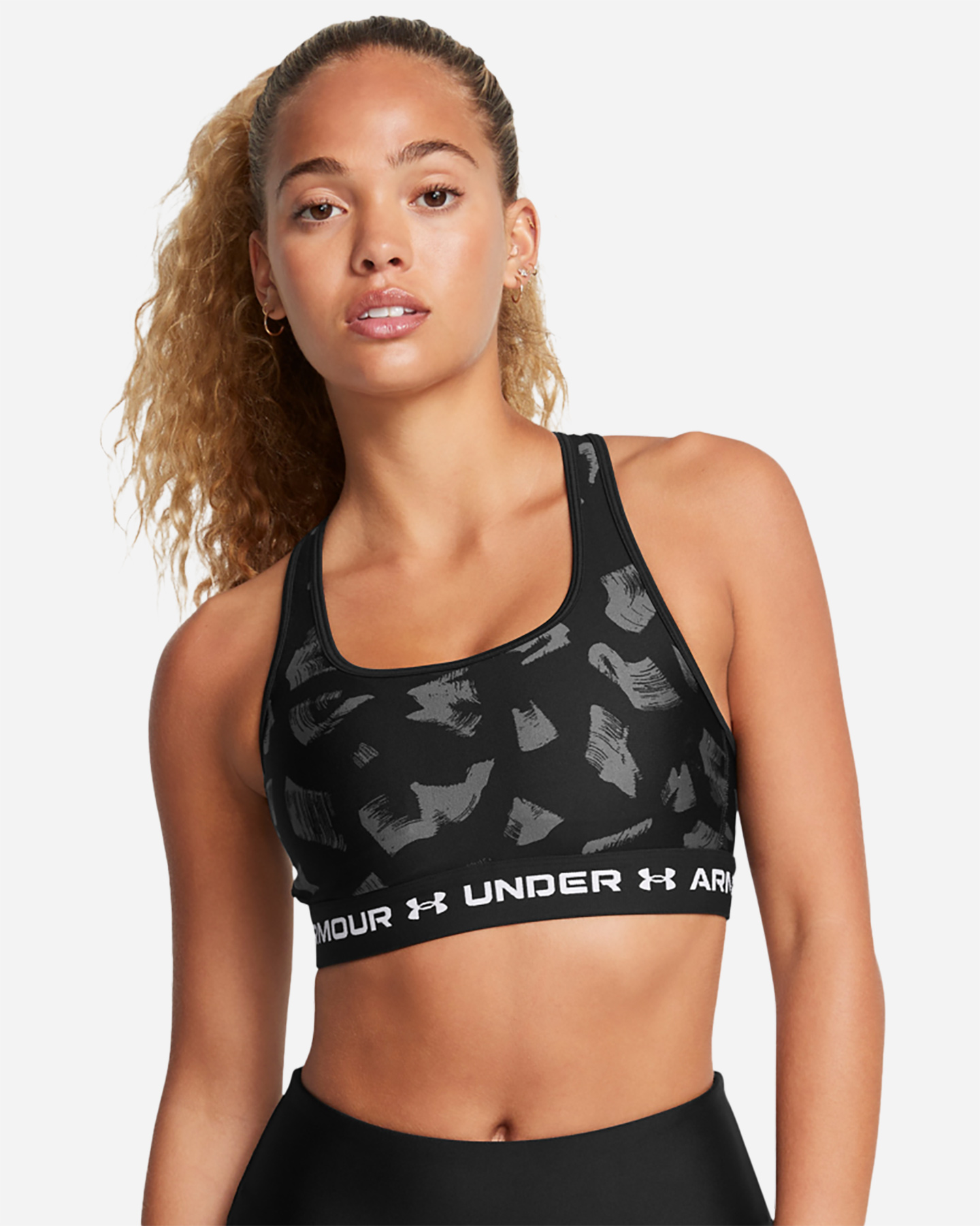 Bra training UNDER ARMOUR CROSSBACK MID PRINT W - 0 | Cisalfa Sport