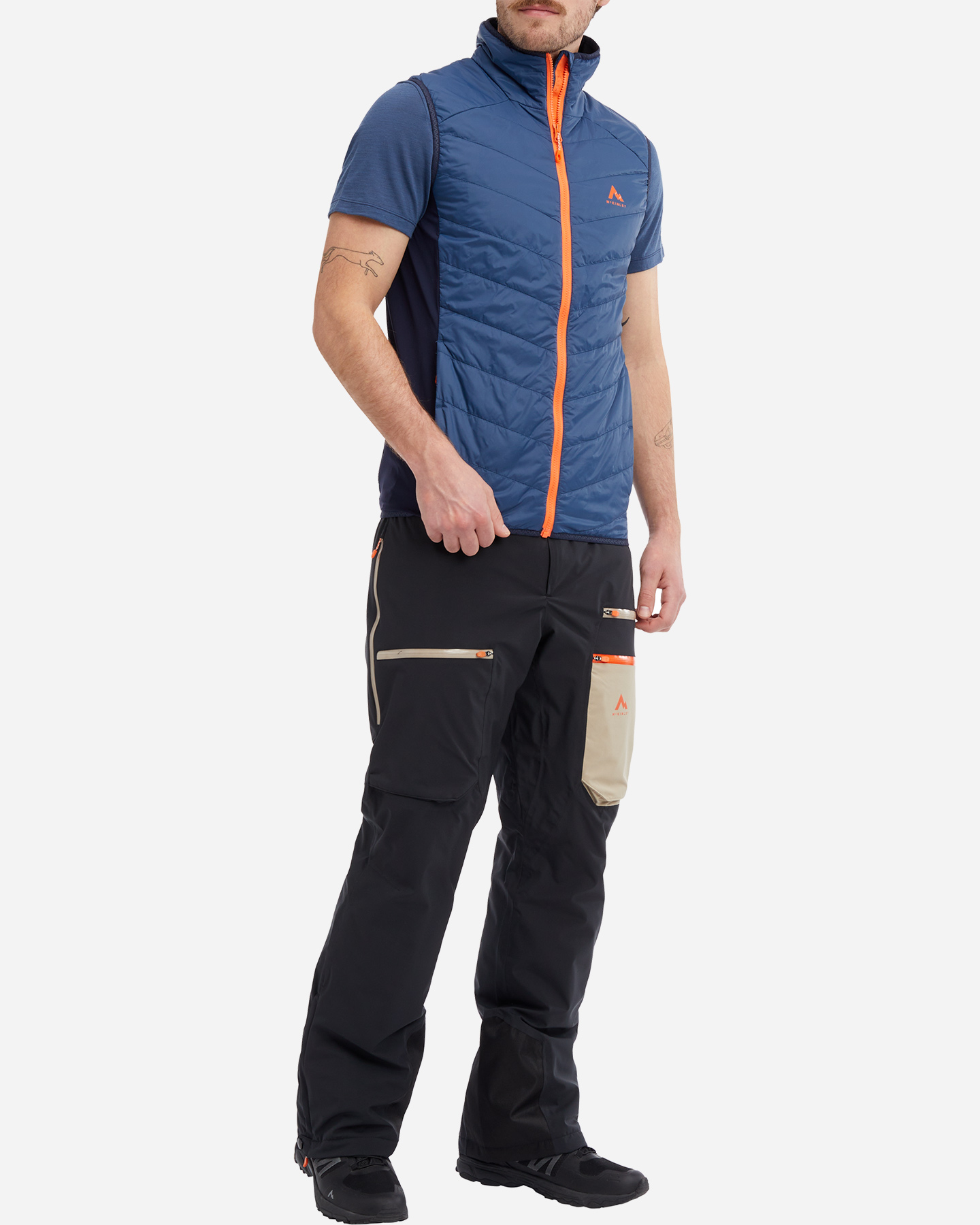 Gilet MCKINLEY SANSA II HYBRID M - Blu Navy - 3 | Cisalfa Sport