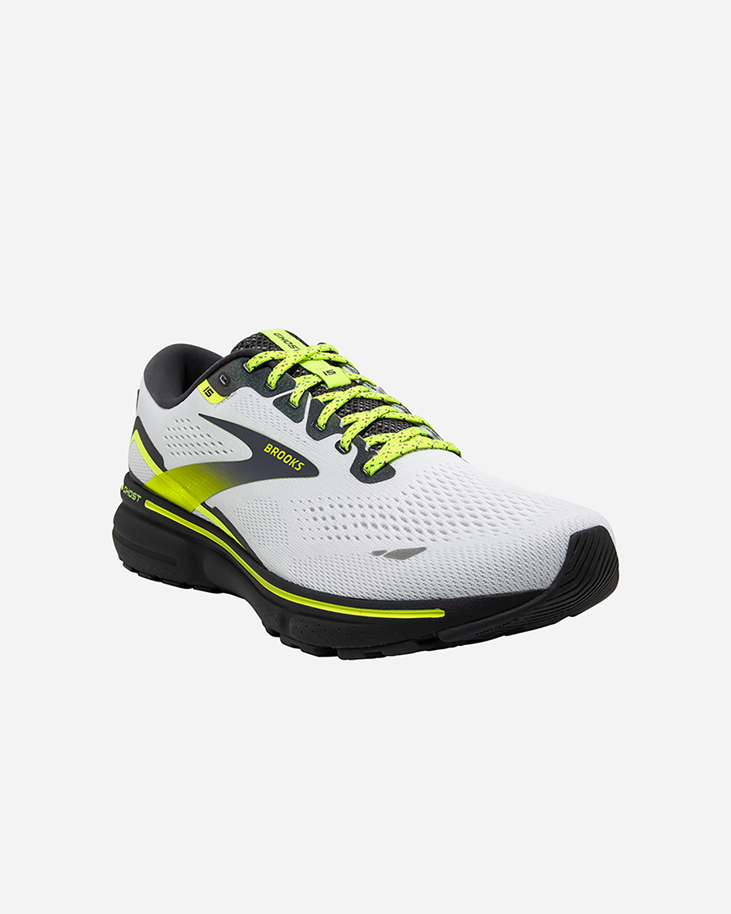 Scarpe running BROOKS GHOST 15 M - Bianco - 1 | Cisalfa Sport