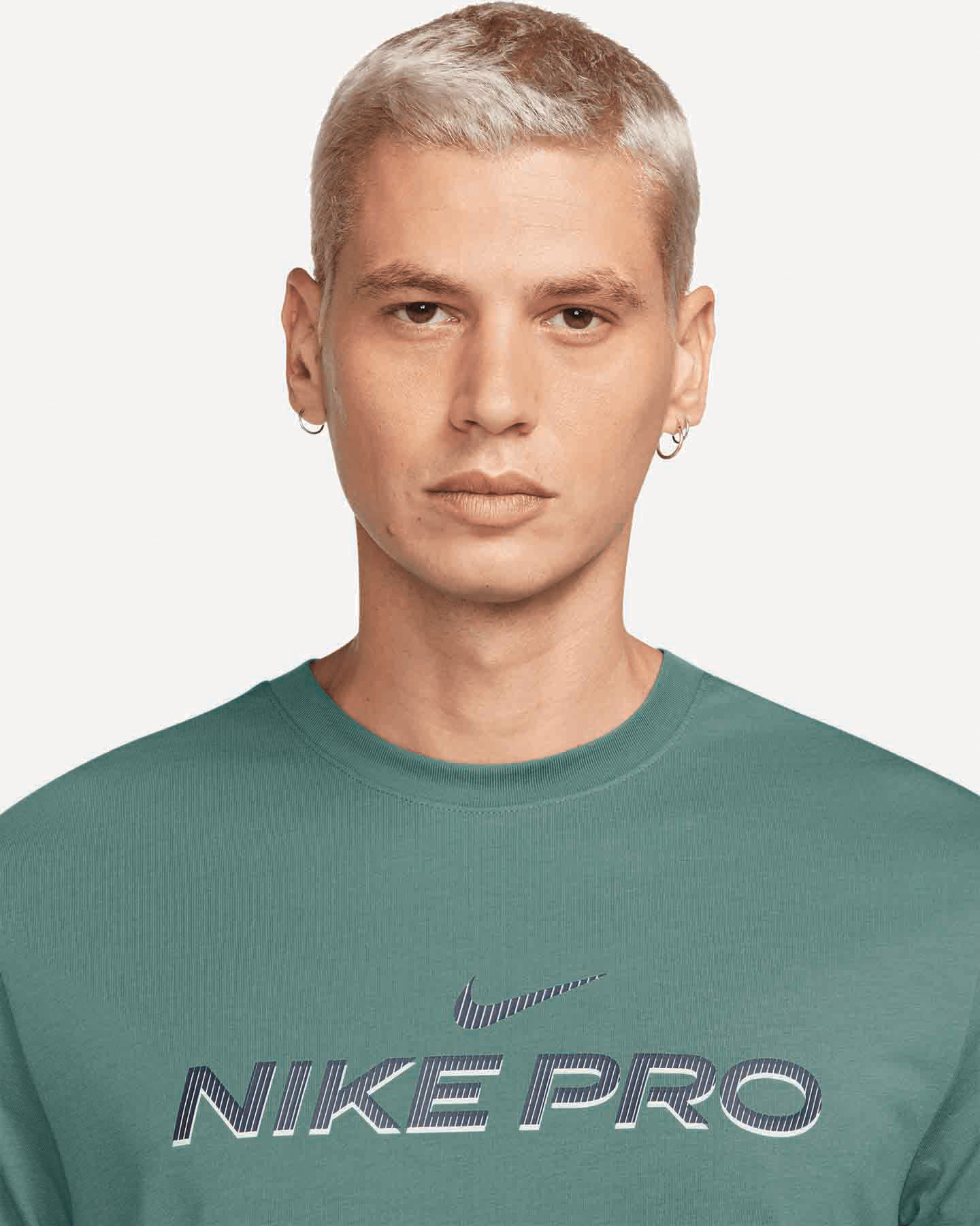 T-shirt training NIKE DRI FIT NP GFX M - Verde - 2 | Cisalfa Sport