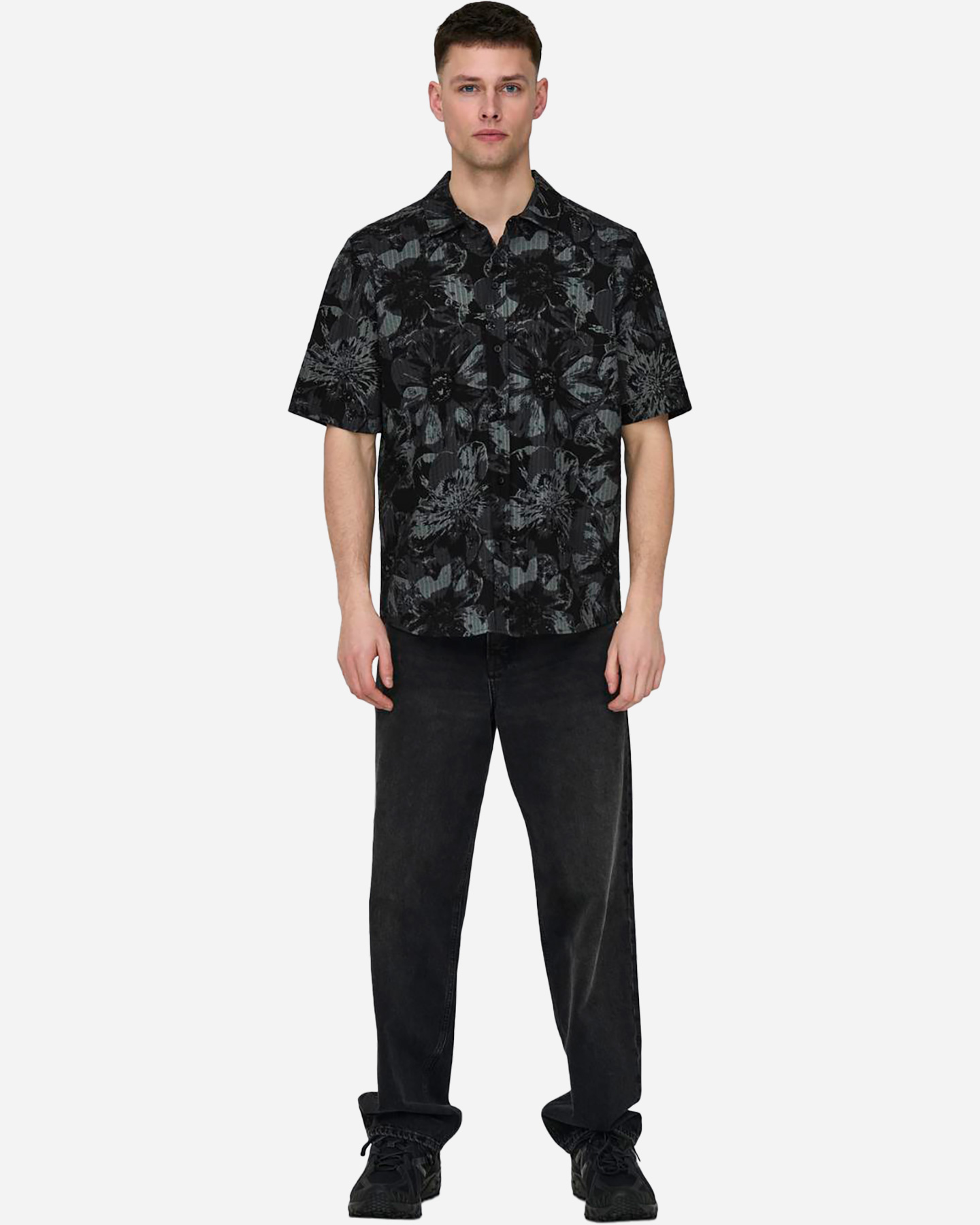 Camicia ONLY & SONS NICOLAI SEERSUCKER M - Rosa - 3 | Cisalfa Sport