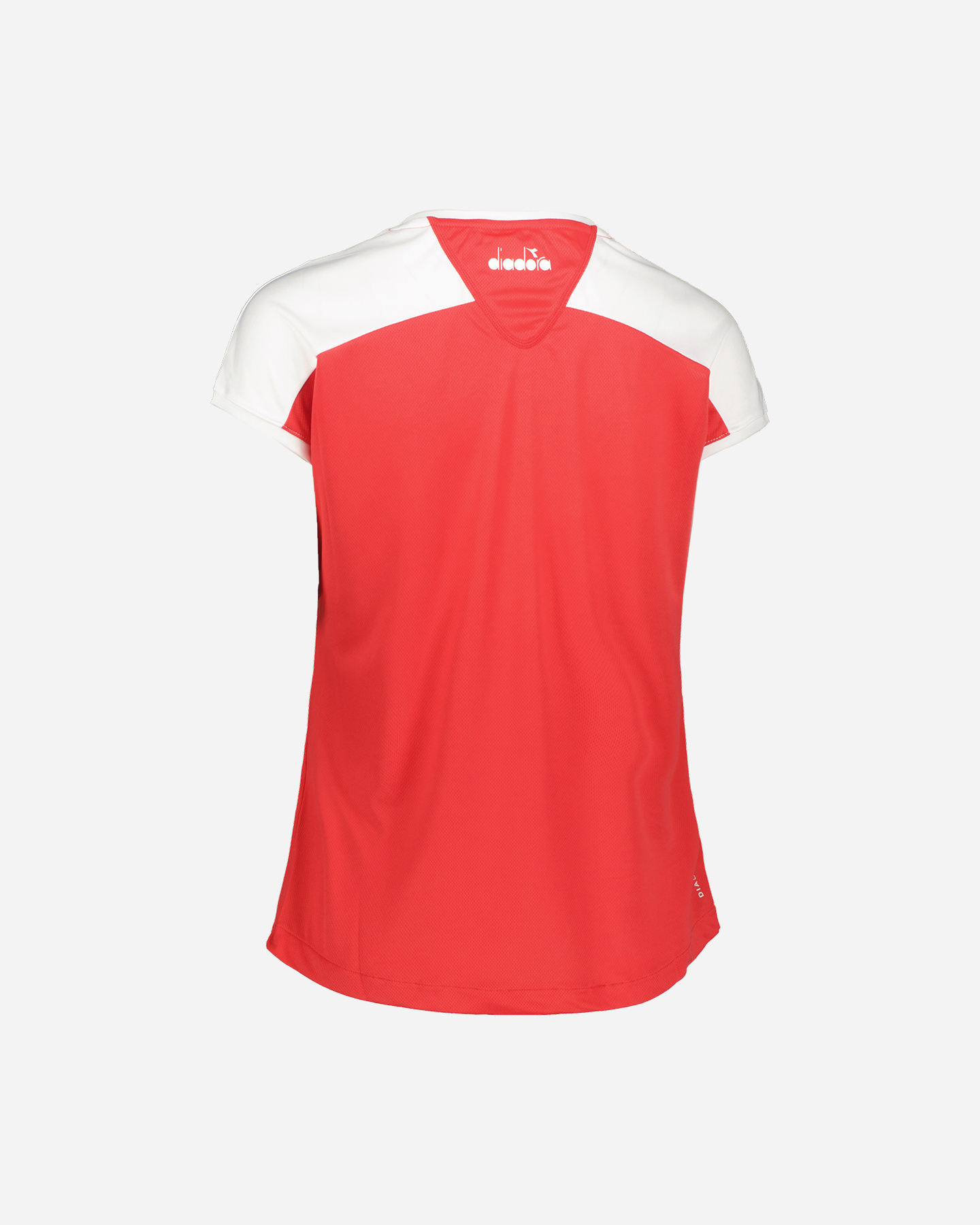 T-shirt tennis DIADORA COURT W - Rosso - 2 | Cisalfa Sport