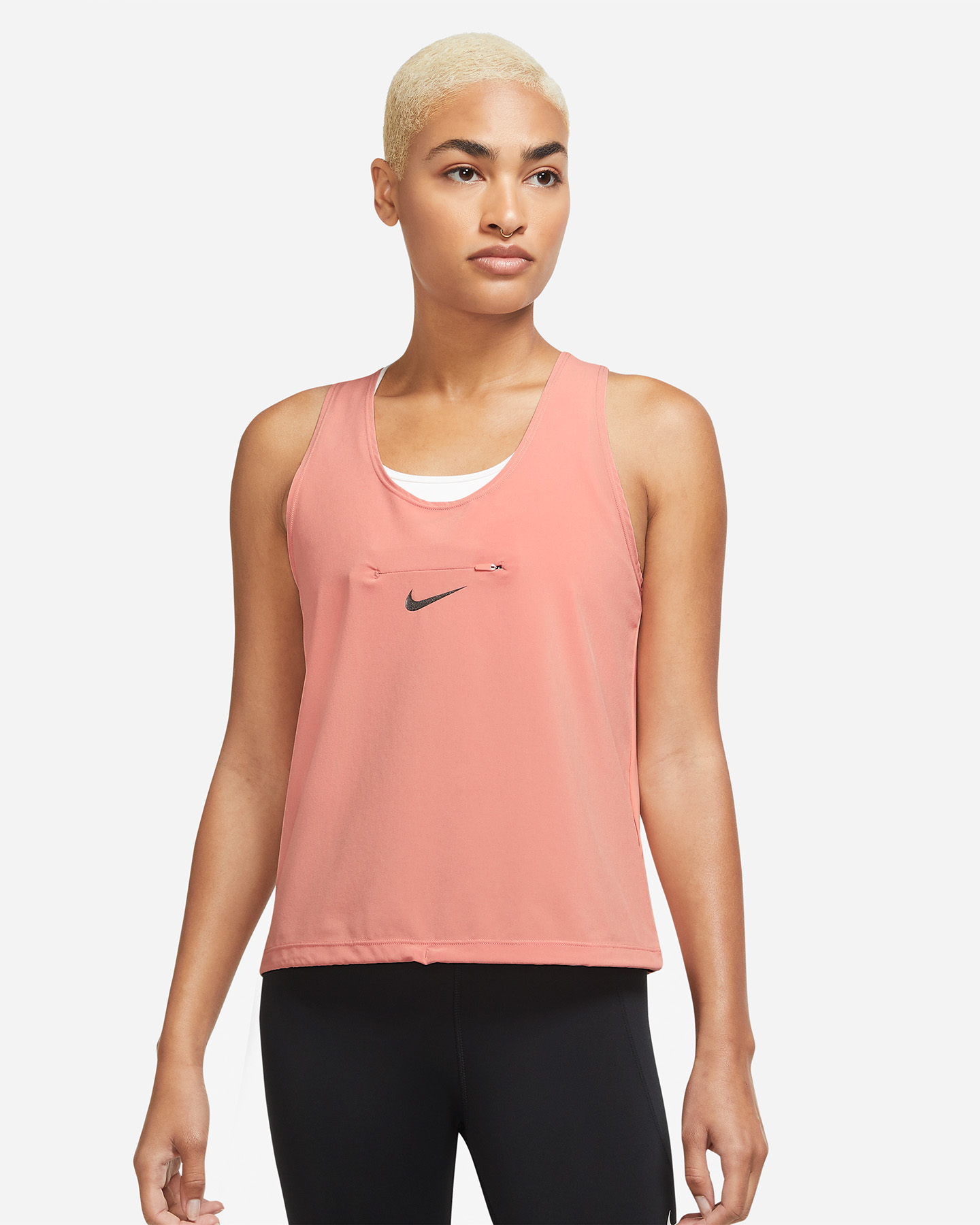 Canotta running NIKE DRI FIT RUN DIVISION CONVERT W - 0 | Cisalfa Sport