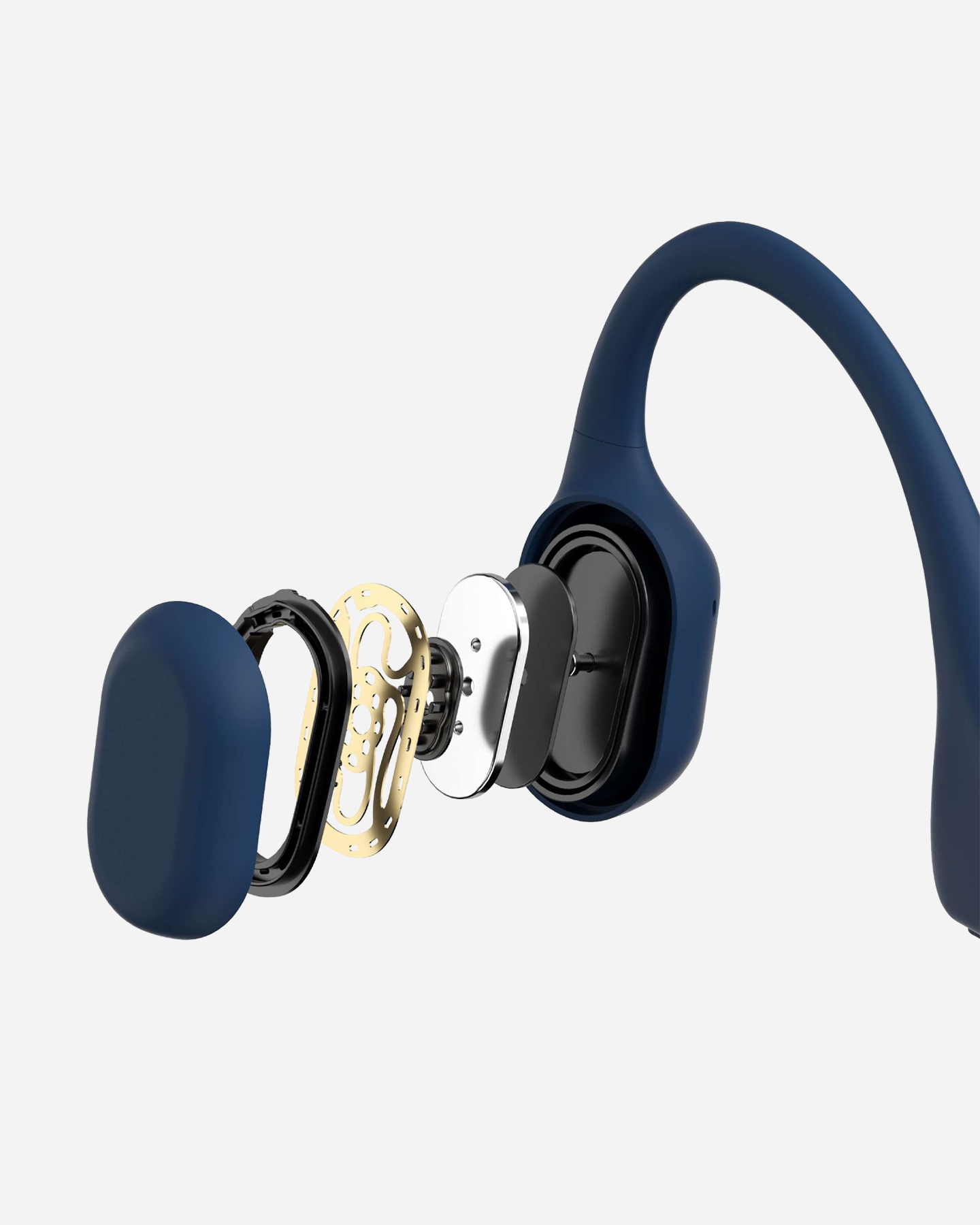 Cuffie audio SHOKZ OPNERUN - Blu - 3 | Cisalfa Sport