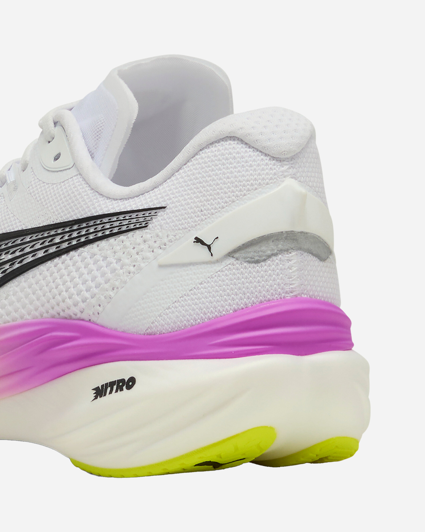 Scarpe running PUMA DEVIATE NITRO 3 M - Bianco - 5 | Cisalfa Sport