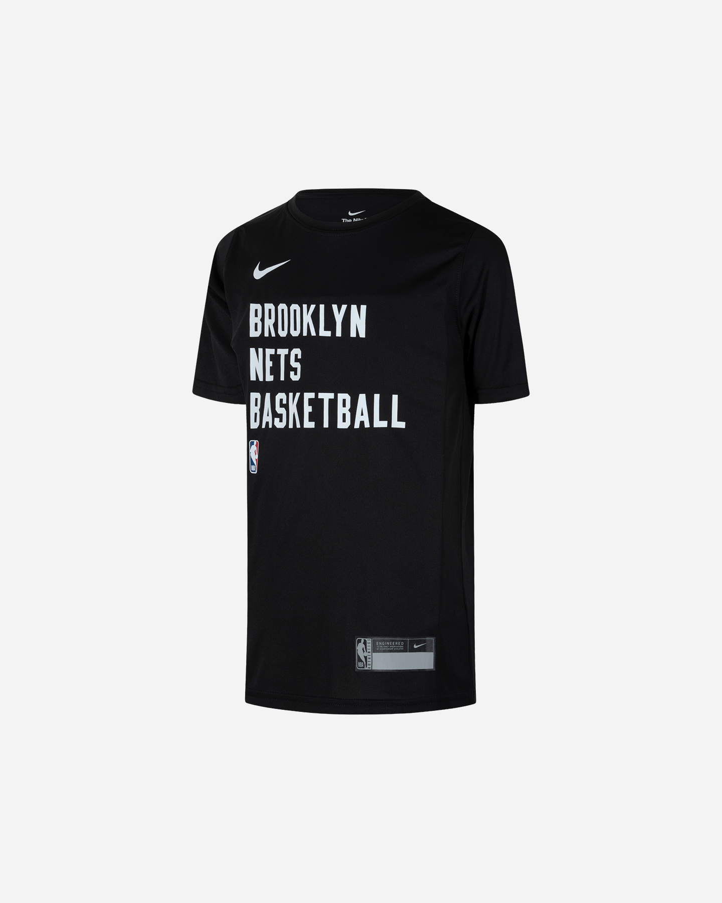 Abbigliamento basket NIKE DRI FIT ESSENTIAL BROOKLYN NETS JR - Nero - 0 | Cisalfa Sport