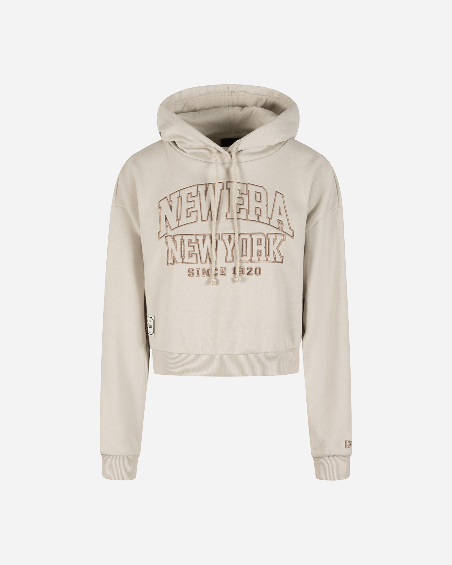 Felpa NEW ERA CROP BIG LOGO W - Bianco - 0 | Cisalfa Sport