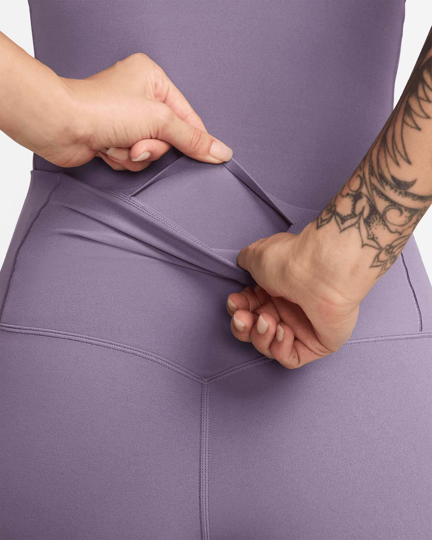 Leggings NIKE FLARE HIGH RISE ZENVY W - Viola - 3 | Cisalfa Sport