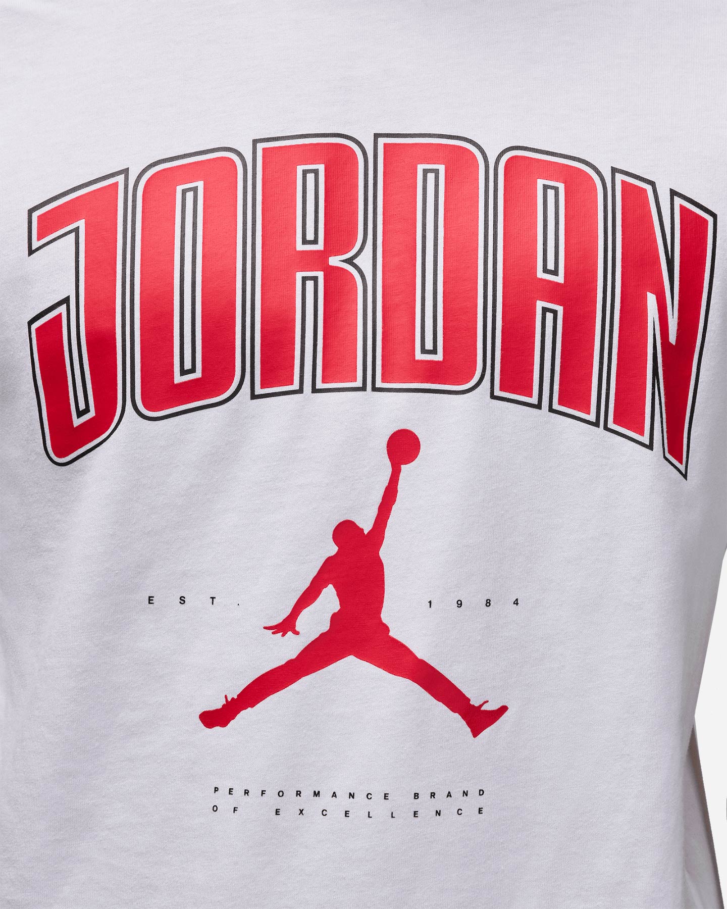 T-shirt NIKE JORDAN PRINTED M - Bianco - 4 | Cisalfa Sport