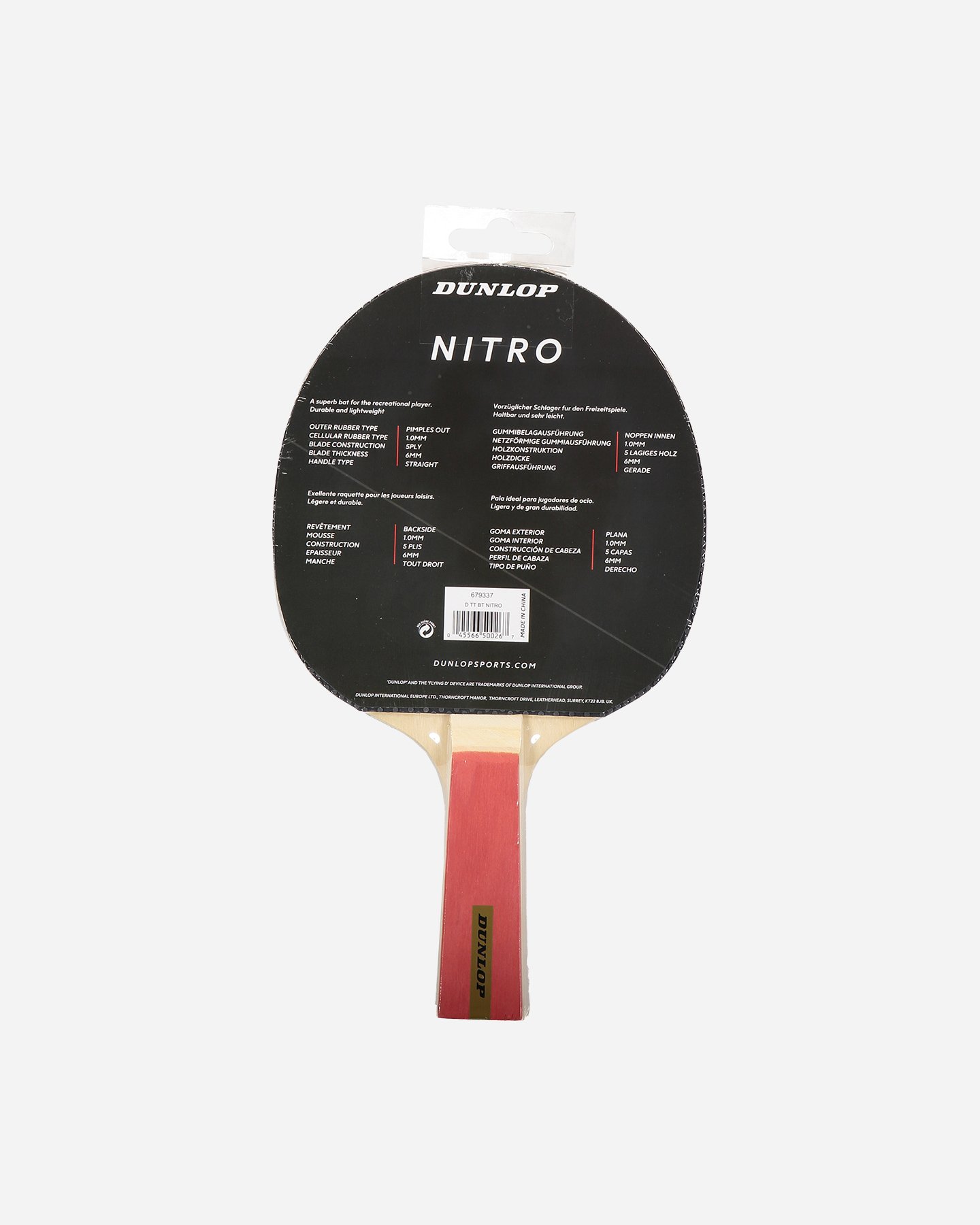 Accessorio ping pong DUNLOP PING PONG NITRO - 2 | Cisalfa Sport