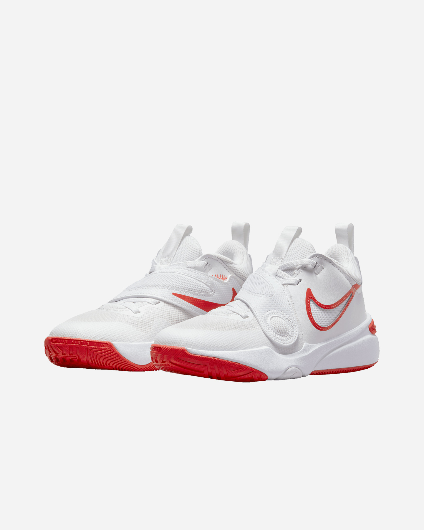 Scarpe sneakers NIKE TEAM HUSTLE D 11 GS JR - Bianco - 1 | Cisalfa Sport