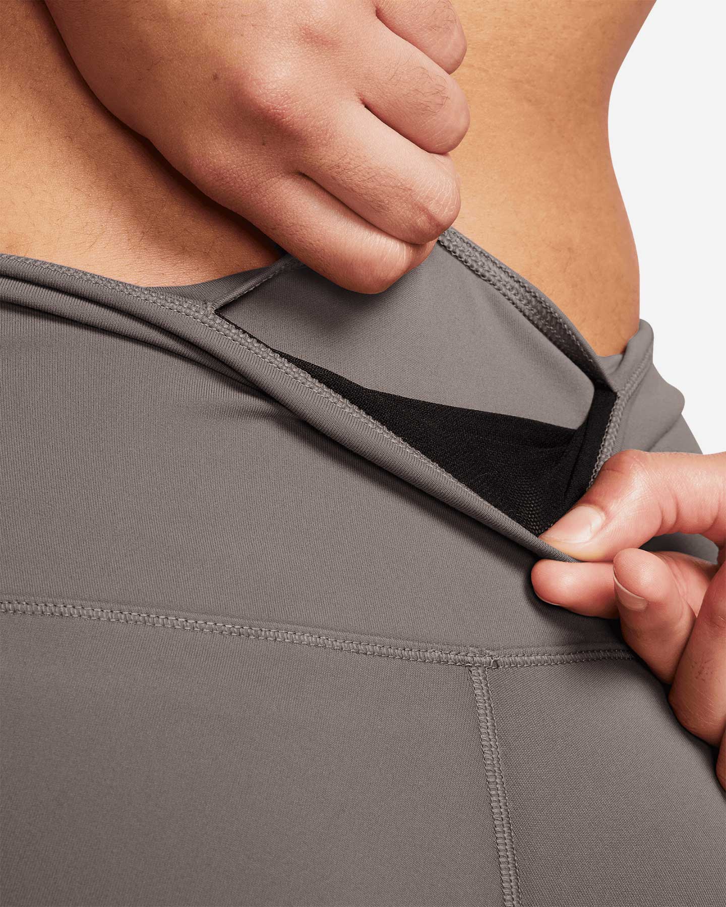 Leggings NIKE DRI FIT ONE TIGHT W - Marrone - 2 | Cisalfa Sport