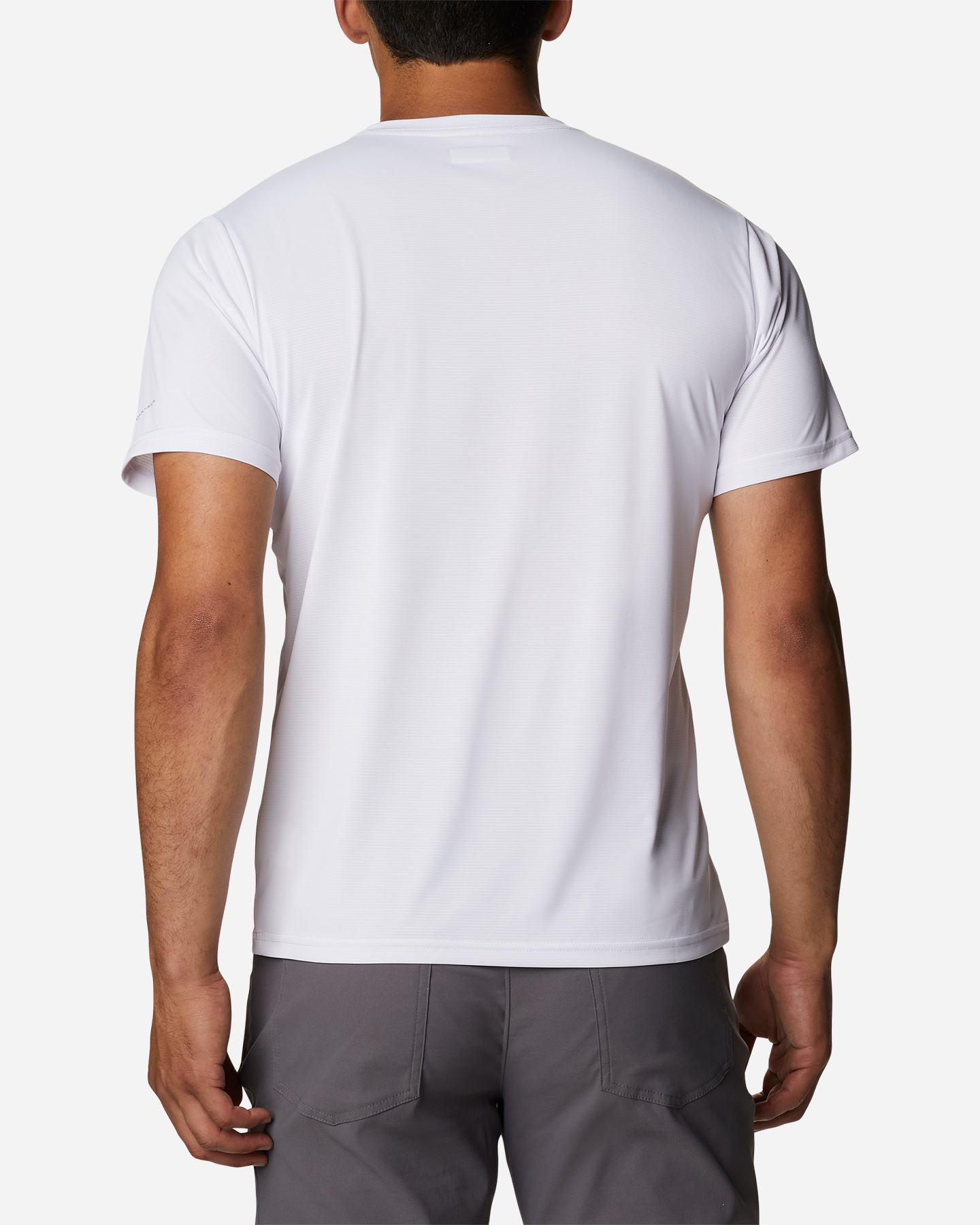 T-shirt COLUMBIA HIKE CREW M - Bianco - 2 | Cisalfa Sport