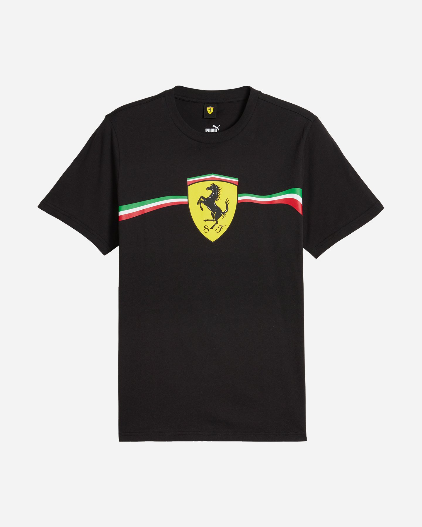 Fanwear PUMA FERRARI RACE BIG SHIELD HERITAGE M - Nero - 0 | Cisalfa Sport