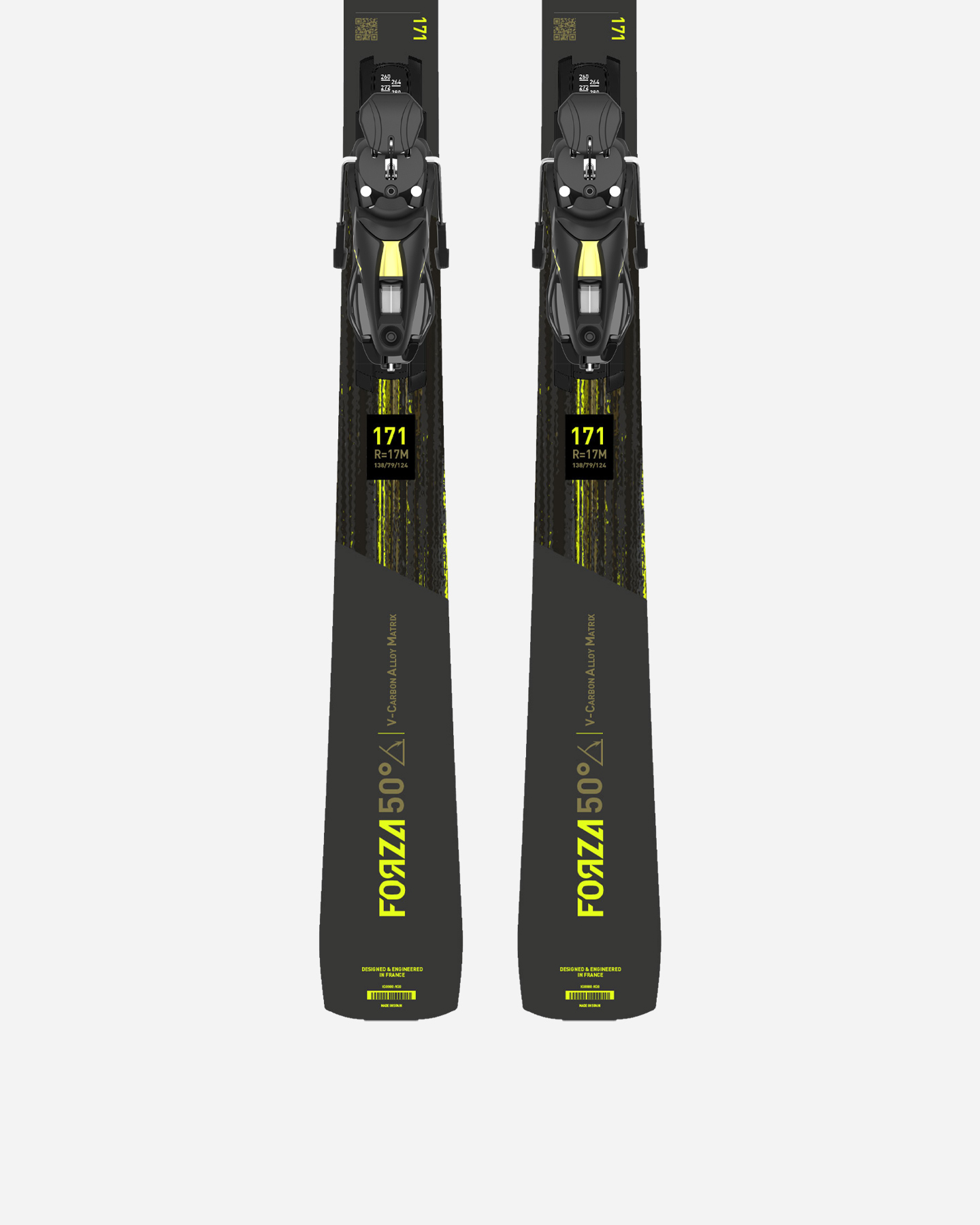 Sci ROSSIGNOL FORZA 50' V-CAM KONECT NX 12 GW B80 - Nero - 2 | Cisalfa Sport