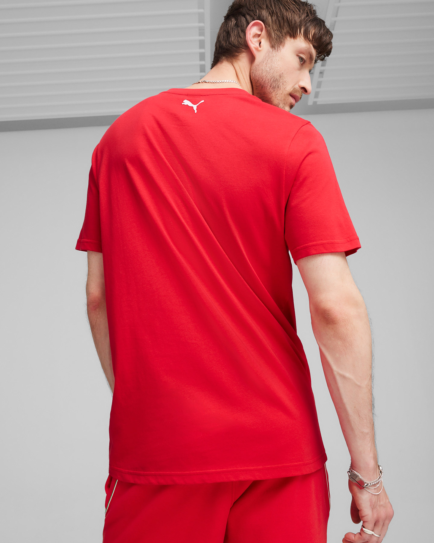 Fanwear PUMA FERRARI RACE BIG SHIELD M - Rosso - 3 | Cisalfa Sport