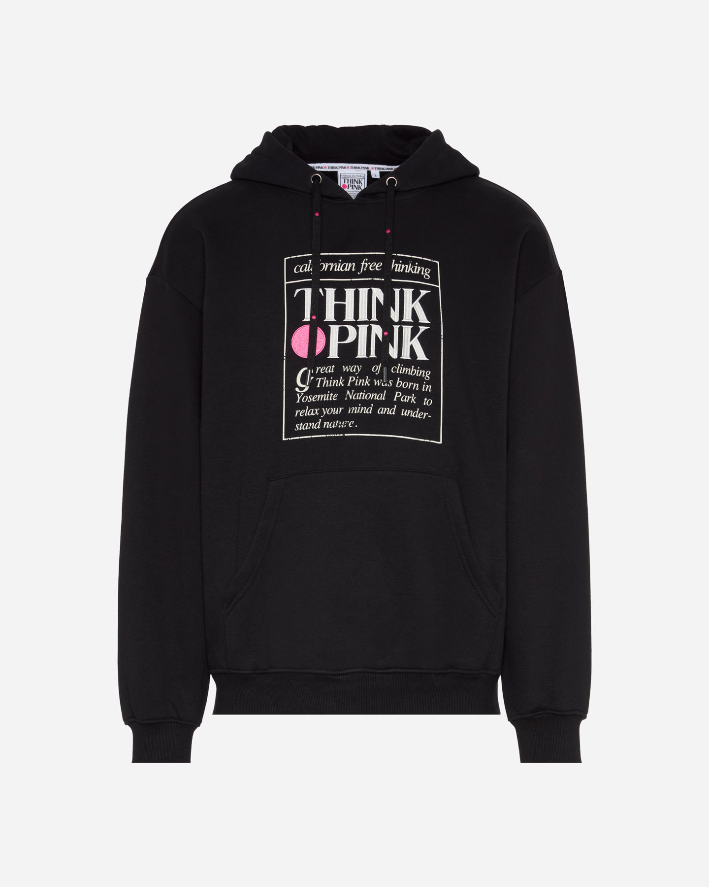 Felpa THINK PINK BIG LOGO M - Nero - 5 | Cisalfa Sport
