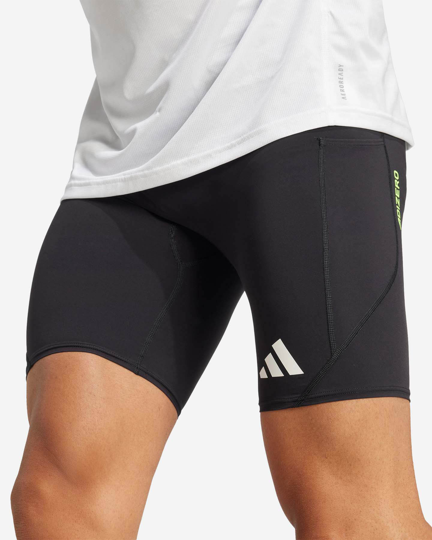Short running ADIDAS ADIZERO S TGT M - Nero - 3 | Cisalfa Sport