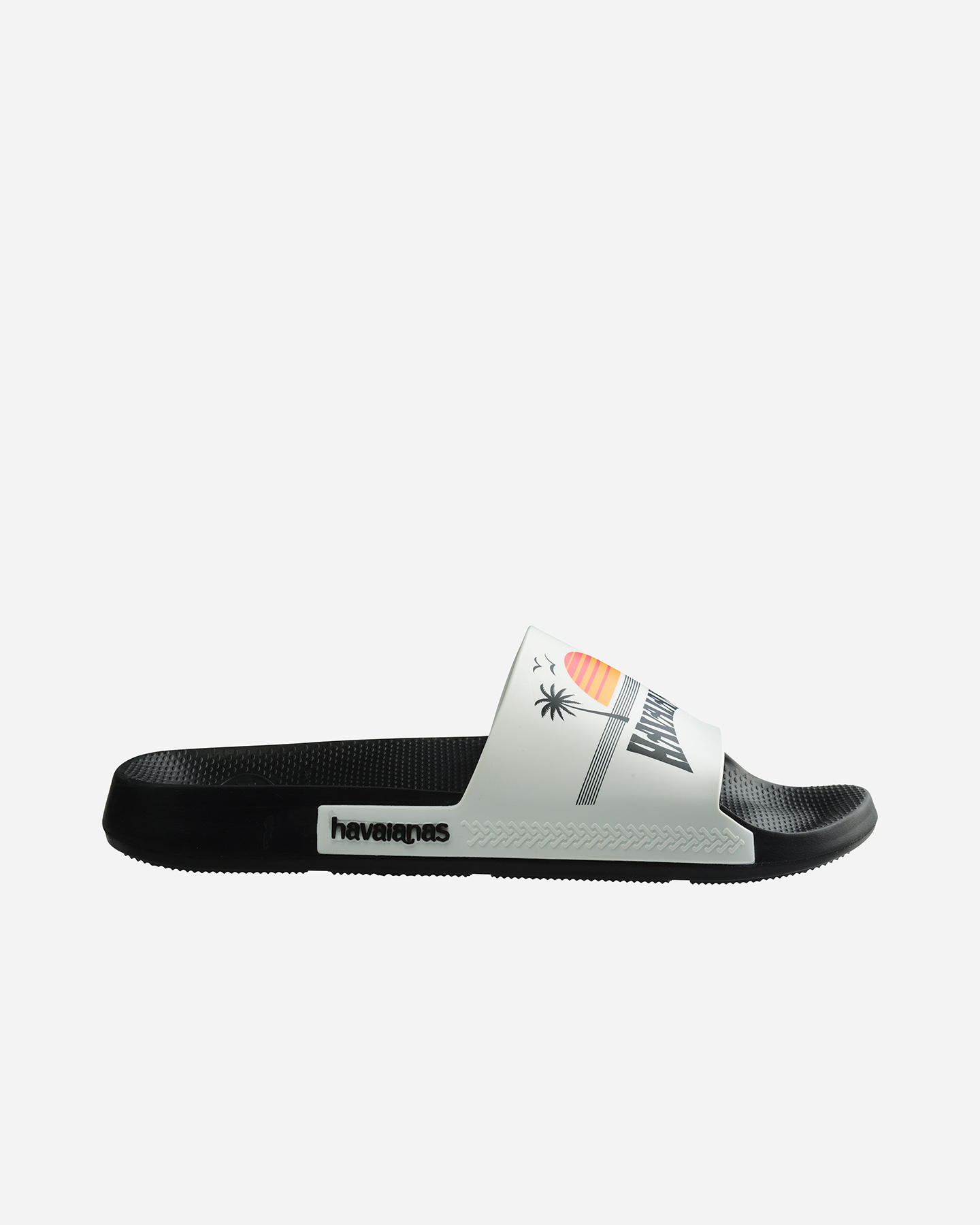 Sandali HAVAIANAS SLIDE CLASSIC PRINT M - Nero - 4 | Cisalfa Sport