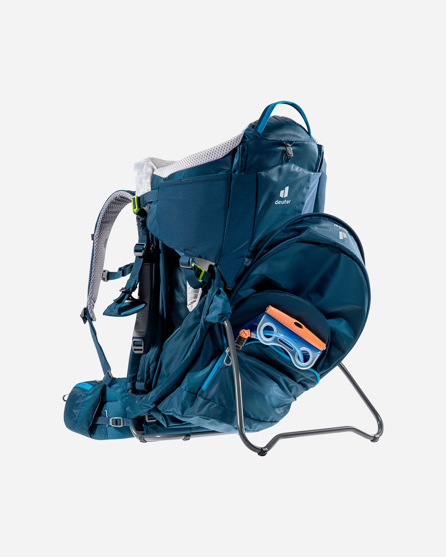 Zaino portabambino DEUTER KID COMFORT ACTIVE+TETTUCCIO RC DELUX - Blu - 1 | Cisalfa Sport