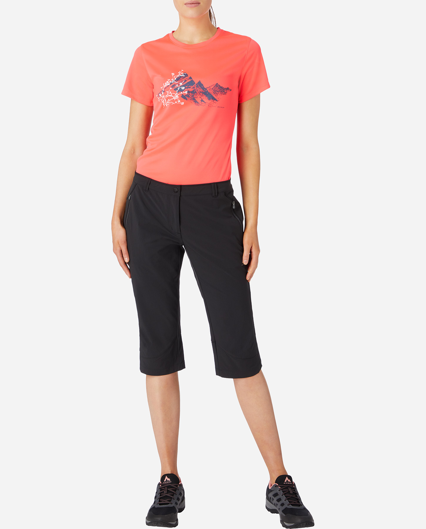 Pantalone outdoor MCKINLEY CAPTY W - Nero - 3 | Cisalfa Sport