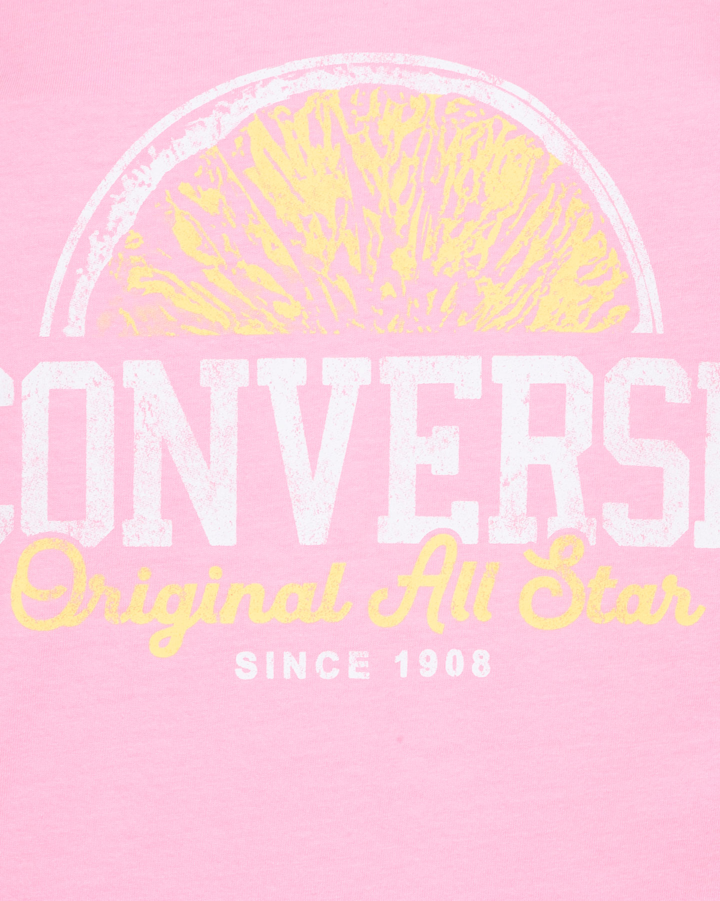 T-shirt CONVERSE BOXY JR - Giallo - 4 | Cisalfa Sport