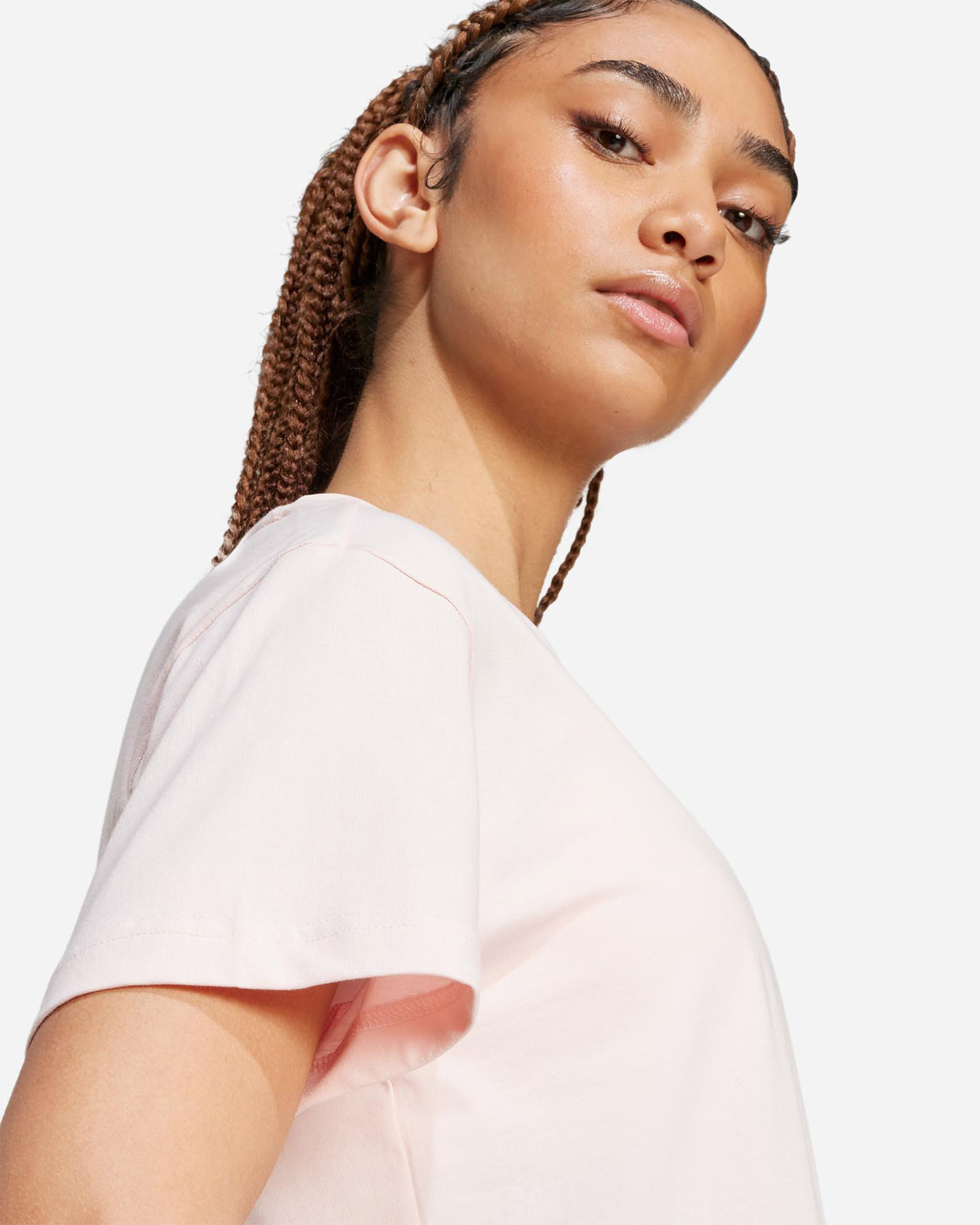 T-shirt ADIDAS SZN SMALL LOGO W - Rosa - 5 | Cisalfa Sport