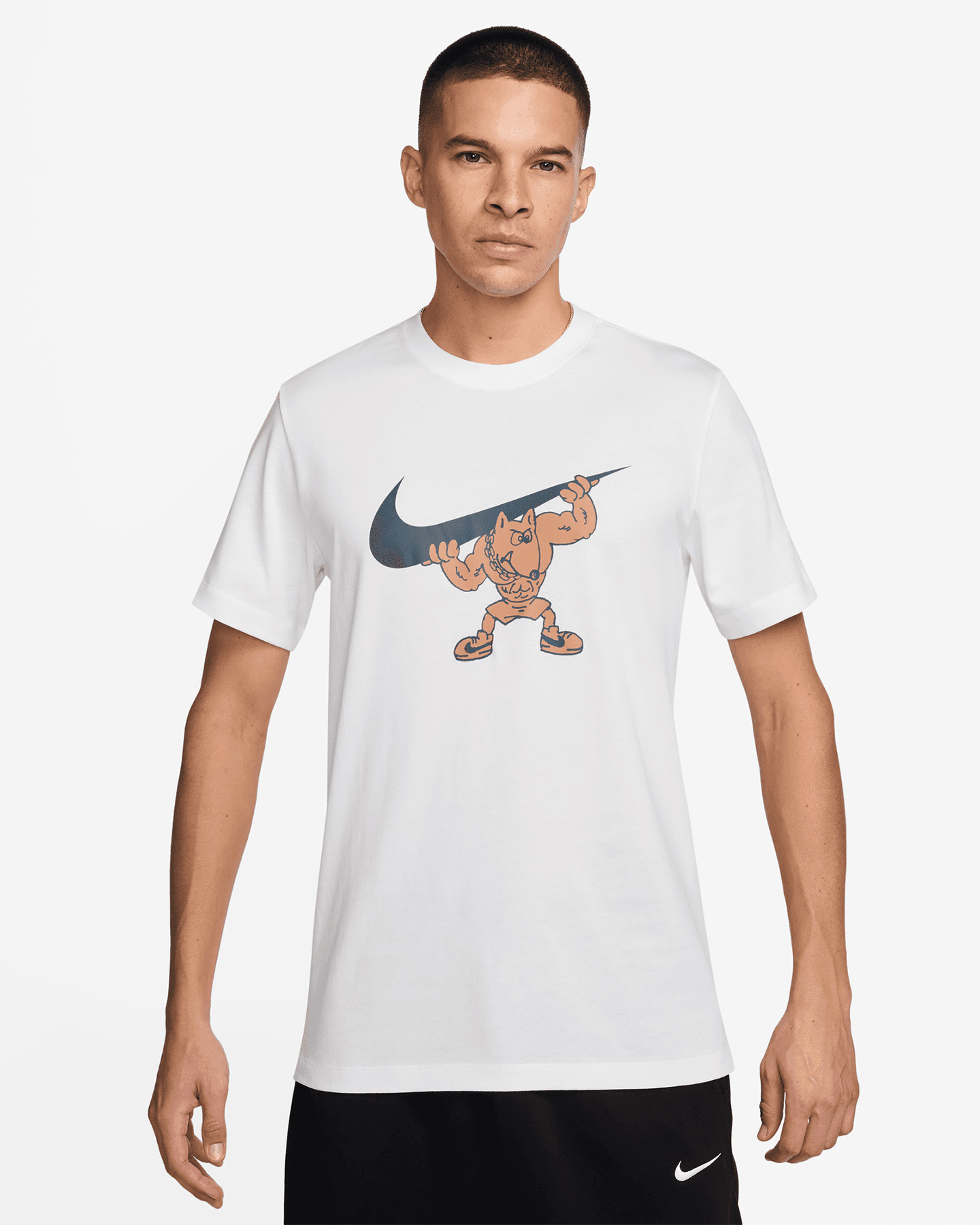 T-shirt training NIKE DRI FIT GYM M - Bianco - 0 | Cisalfa Sport