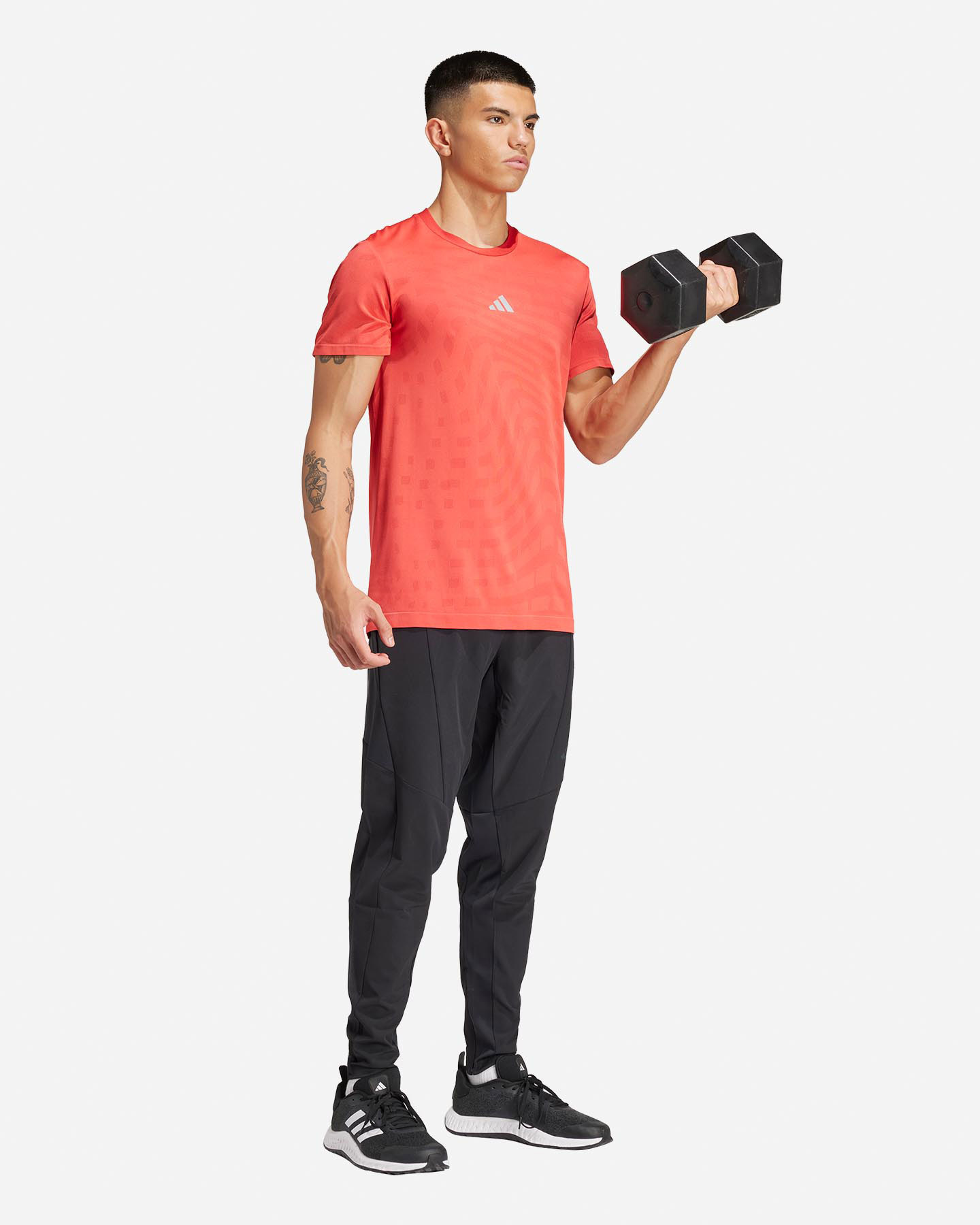 T-shirt training ADIDAS GYM+ SEAML M - Rosso - 3 | Cisalfa Sport