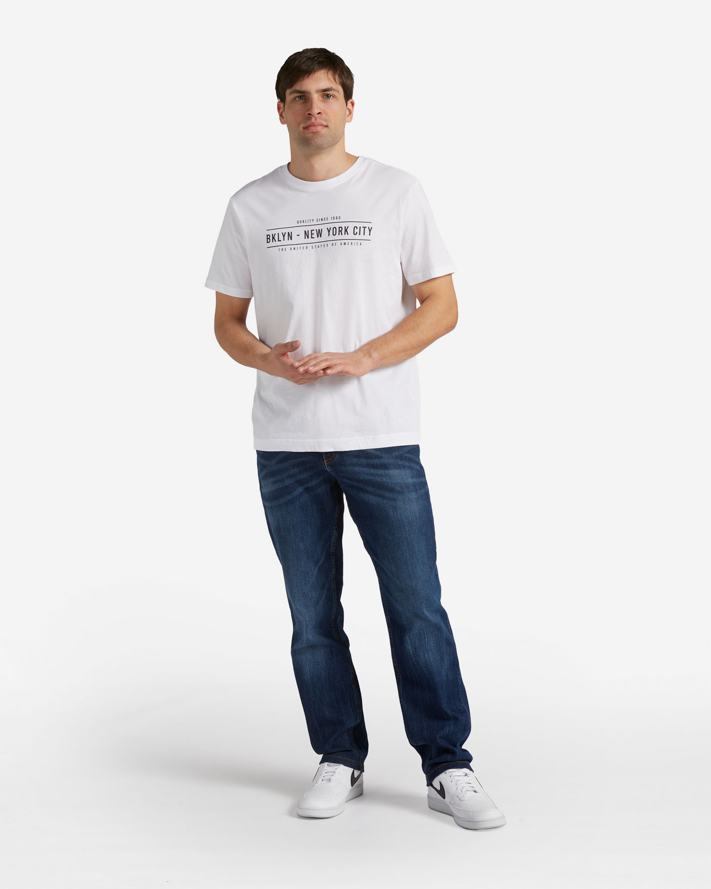T-shirt DACK'S ESSENTIAL M - Bianco - 1 | Cisalfa Sport