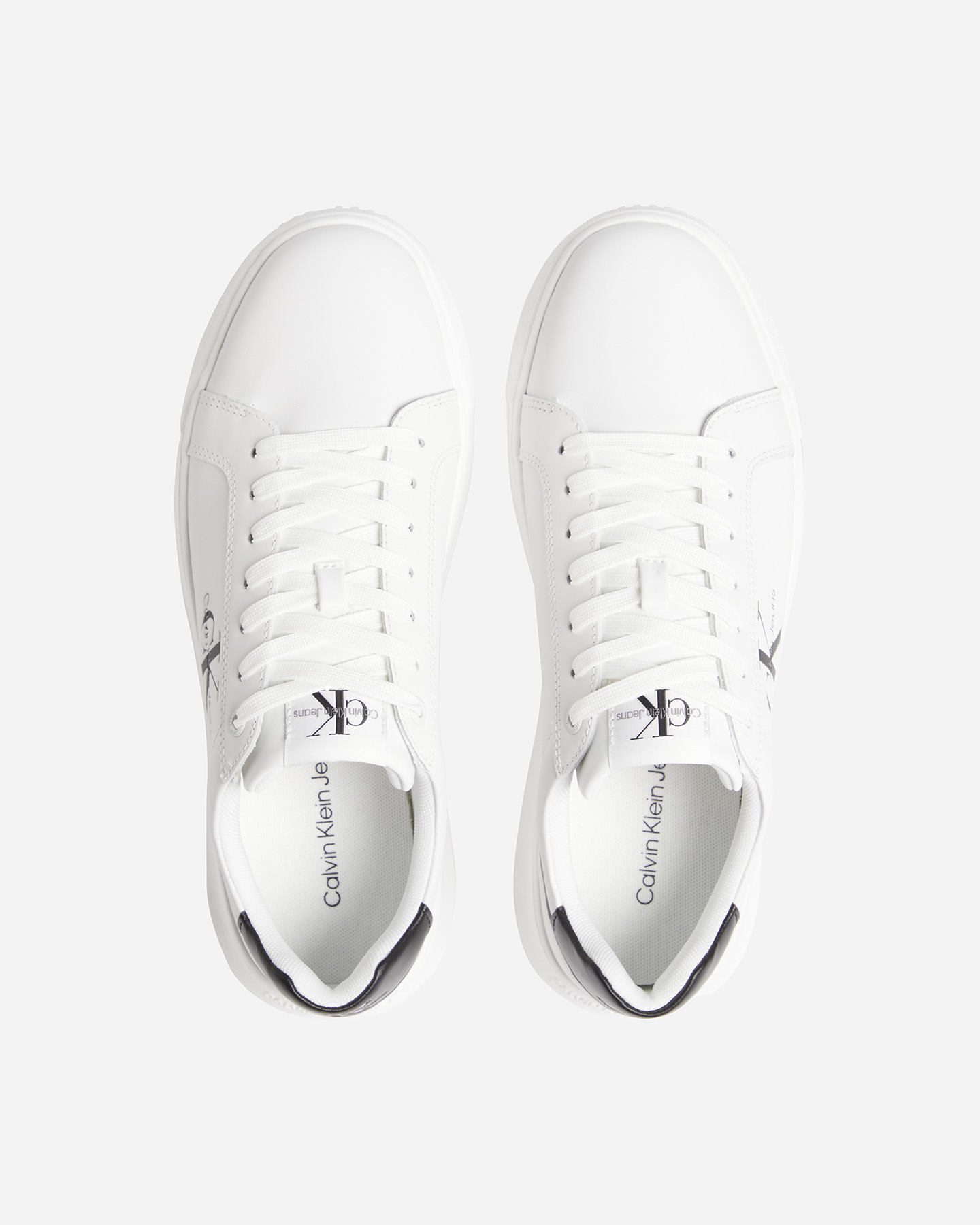 Scarpe sneakers CALVIN KLEIN JEANS CHUNKY CUPSOLE M - Bianco - 4 | Cisalfa Sport