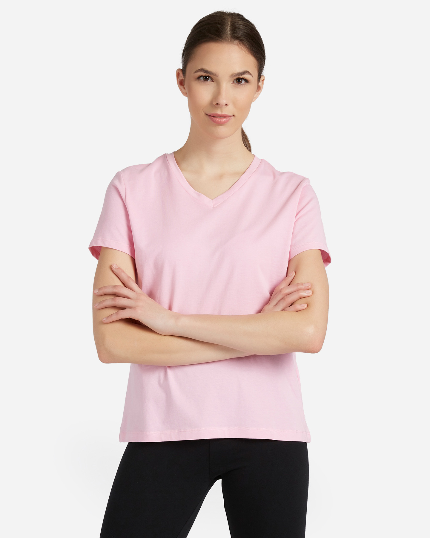 T-shirt ABC JERSEY W - Rosa - 0 | Cisalfa Sport