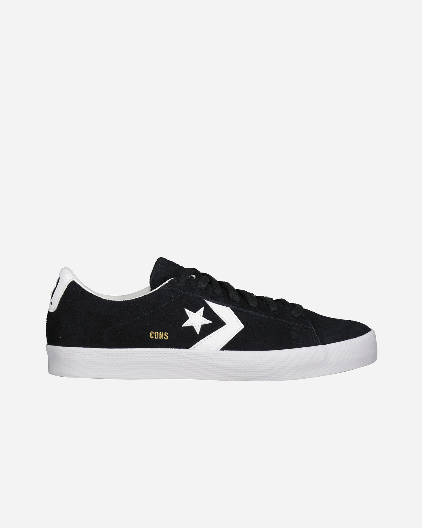 Scarpe sneakers CONVERSE LEATHER VULC PRO OX M - Nero - 0 | Cisalfa Sport
