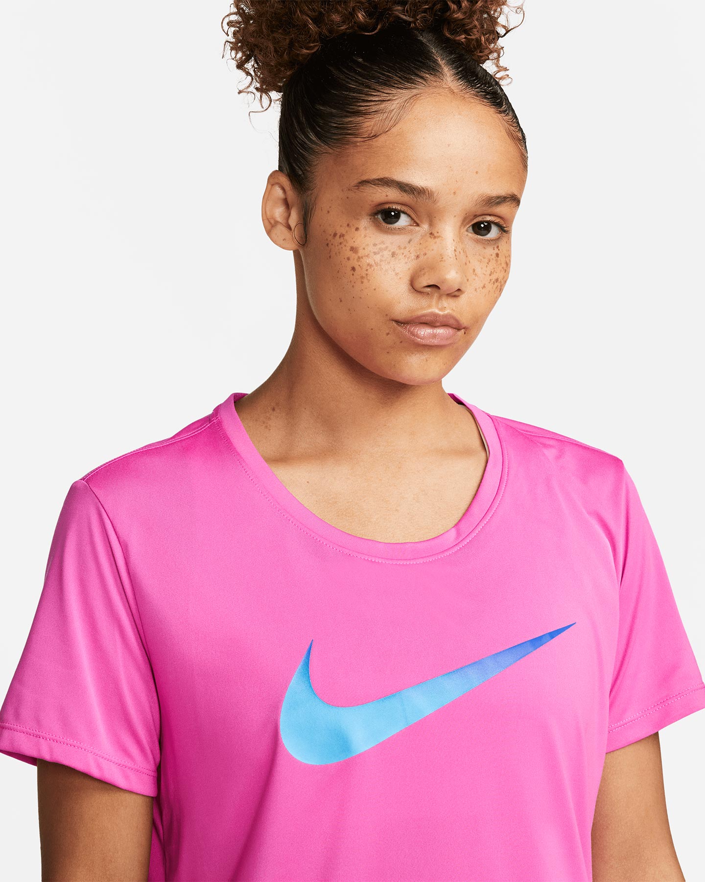 T-shirt running NIKE ONE DRI FIT SWOOSH W - 2 | Cisalfa Sport