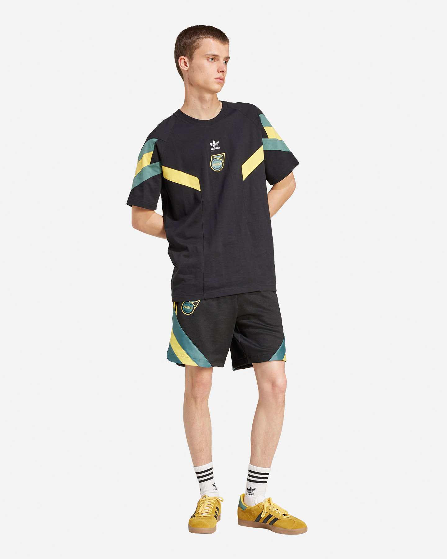 Abbigliamento calcio ufficiale ADIDAS JAMAICA 24-25 OG M - 3 | Cisalfa Sport