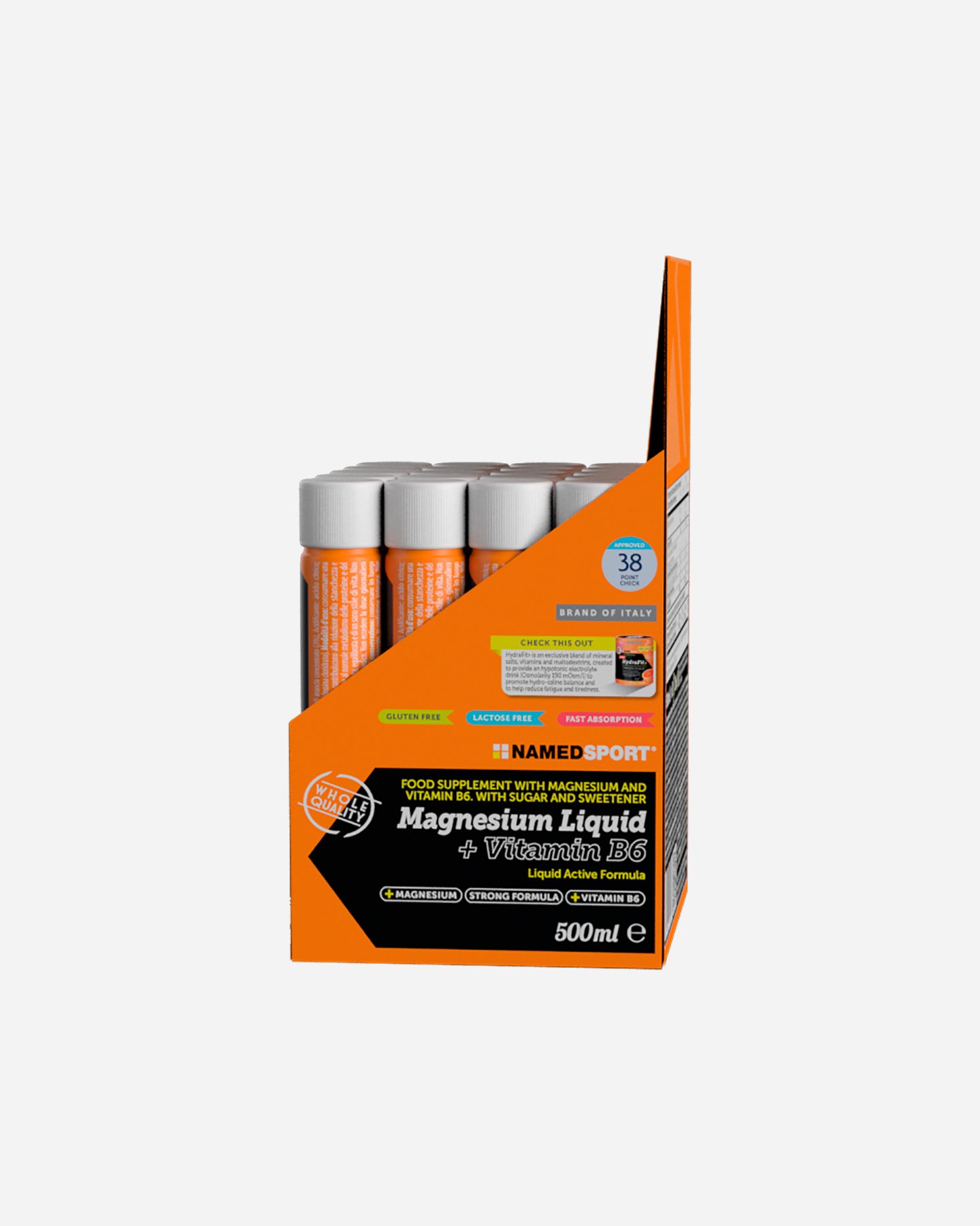 Energetico NAMED SPORT MAGNESIO LIQUIDO+VITAMINA B6 25ML - 3 | Cisalfa Sport