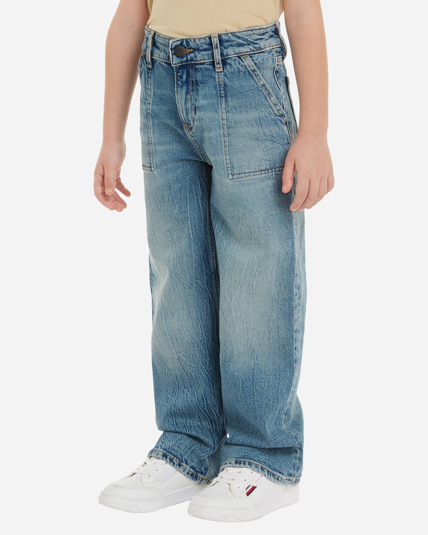 Jeans CALVIN KLEIN JEANS SKATER VISUAL JR - 2 | Cisalfa Sport