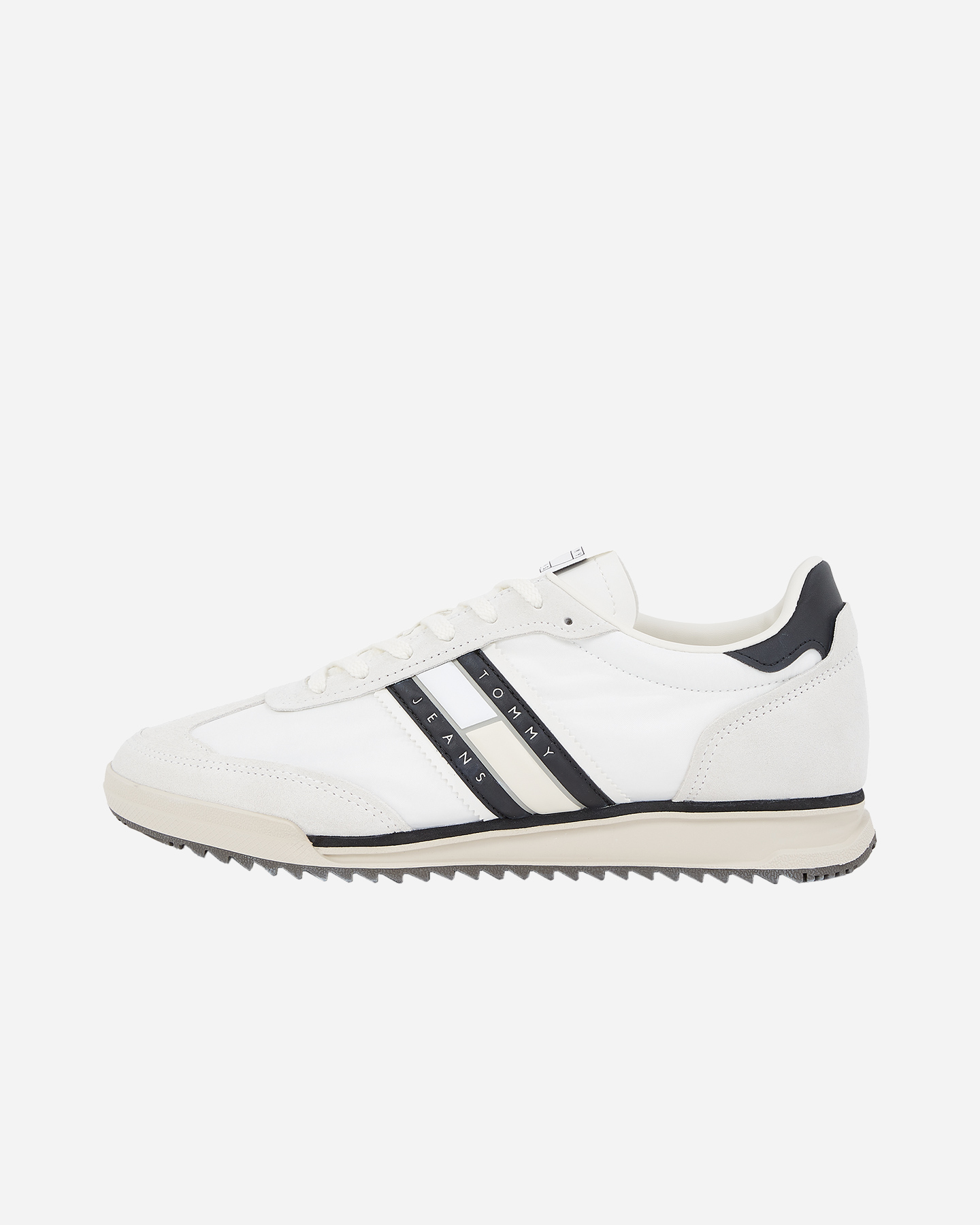 Scarpe sneakers TOMMY HILFIGER RETRO RUNNER CLEATED M - Bianco - 4 | Cisalfa Sport