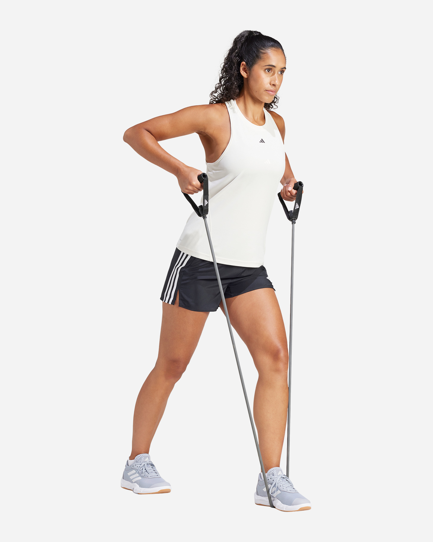 Short training ADIDAS 3STRIPES W - Rosa - 3 | Cisalfa Sport